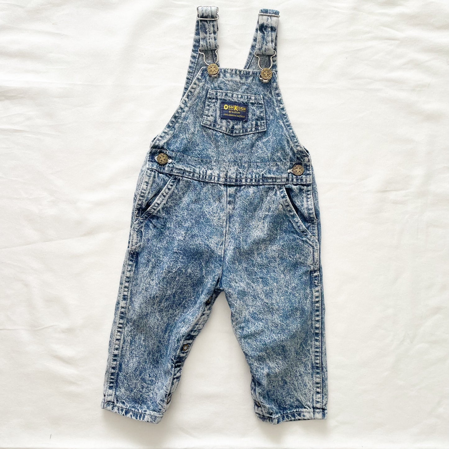 OshKosh Acid Wash Classic Cut Overalls