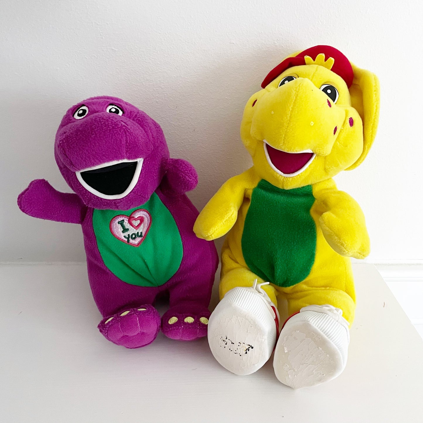 Musical Barney and BJ Plush Toys