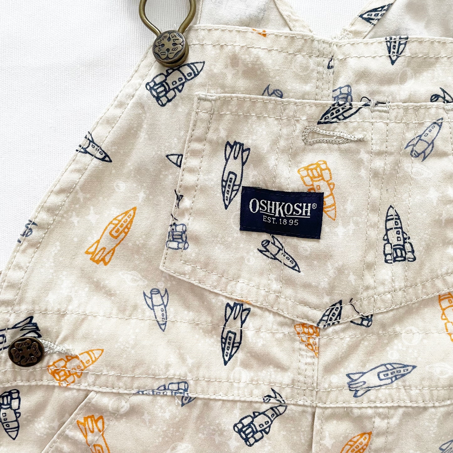 OshKosh Rocket Ship Space Shortalls