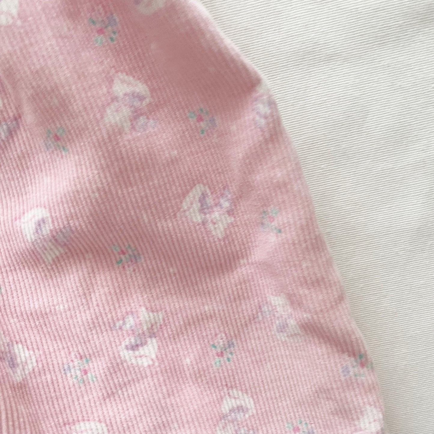 OshKosh Kitty Cat Fine Cord Bow Back Overalls