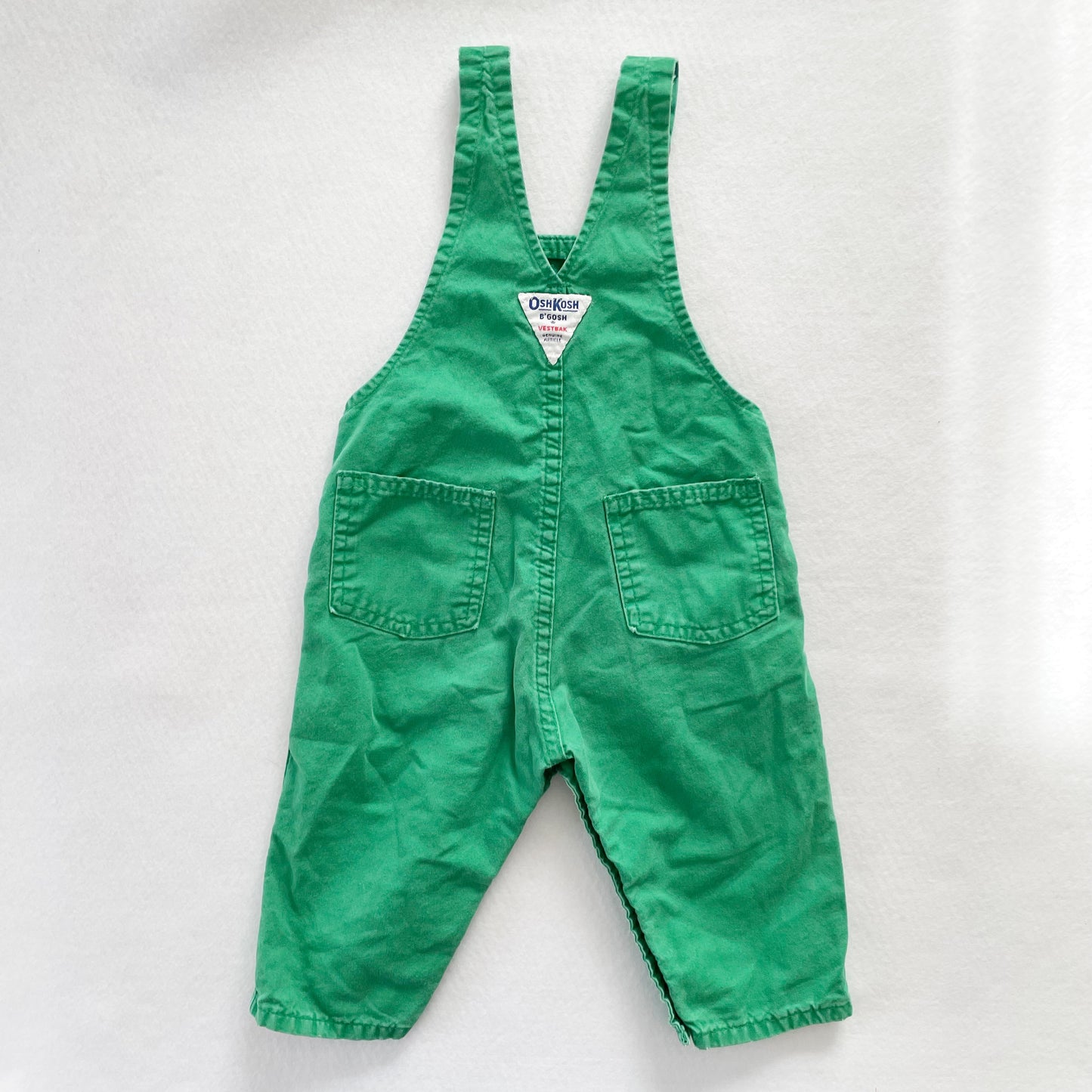 OshKosh Solid Green Overalls
