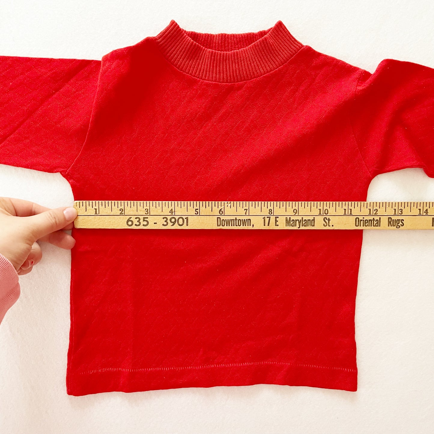Healthtex Diamond Pointelle Tee - Yellow Clover Vintage Kids Clothes