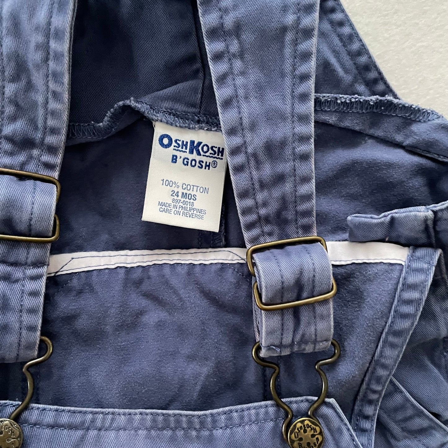OshKosh Walrus Patch Overalls