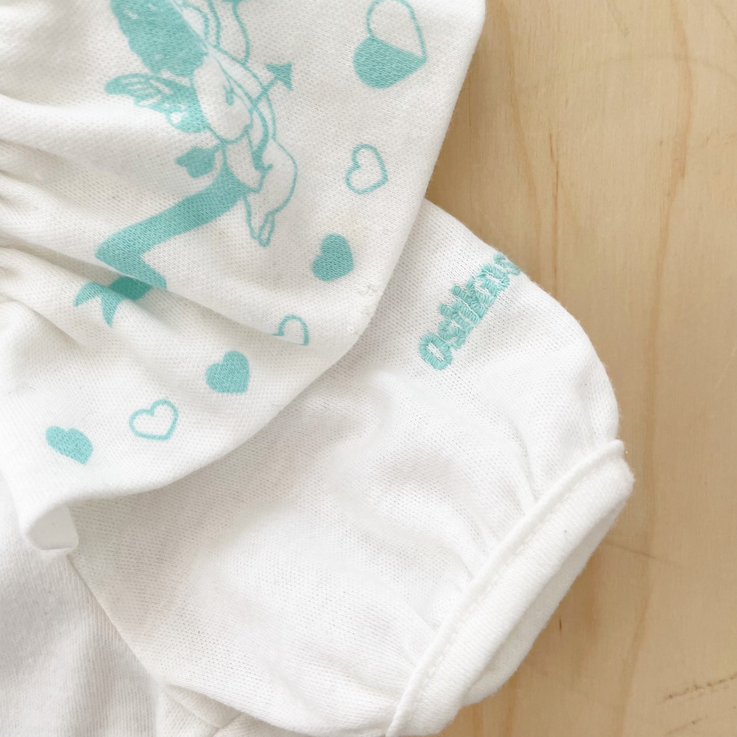 OshKosh Cupid Hearts Layer Tee - Yellow Clover Vintage Kids Clothes