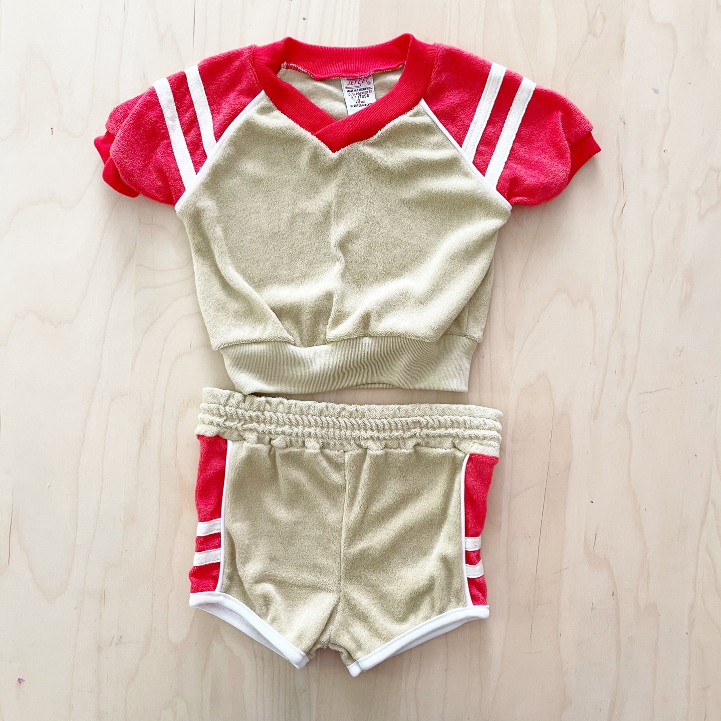 Vintage Jet Set Terry Baby Outfit