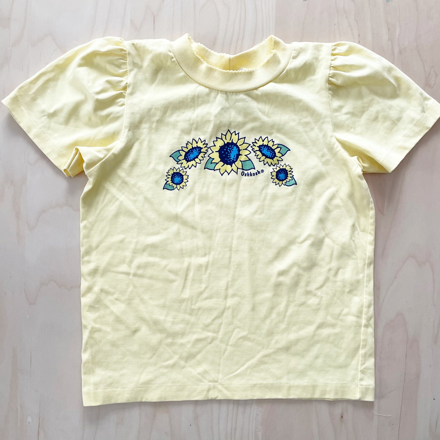 OshKosh Sunflower Set - Yellow Clover Vintage Kids Clothes