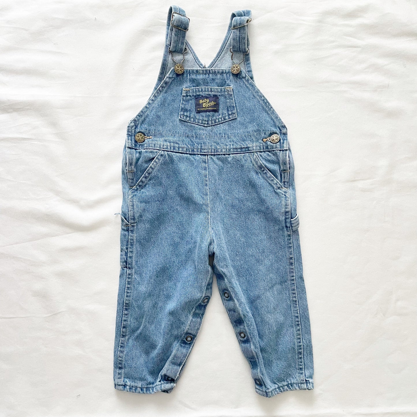 Baby B’gosh Lighter Wash Denim Overalls