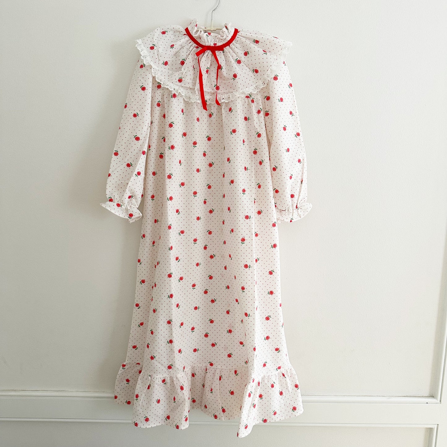 Kid Dudz Floral Nightgown - Yellow Clover Vintage Kids Clothes