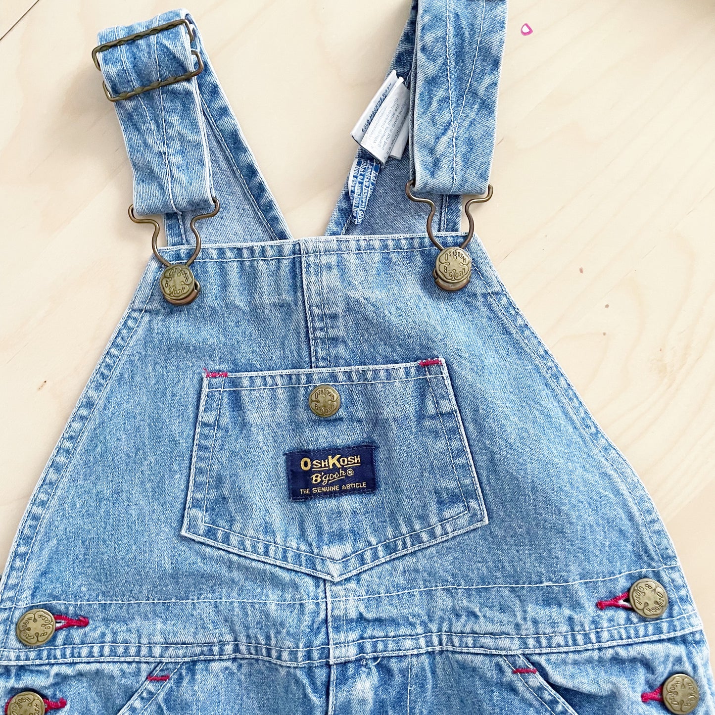 OshKosh Medium Light Wash Overalls