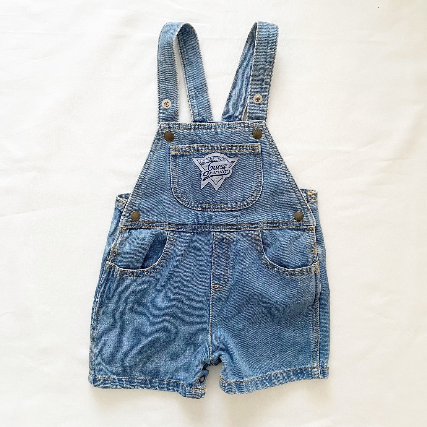 Guess Denim Shortall Overalls