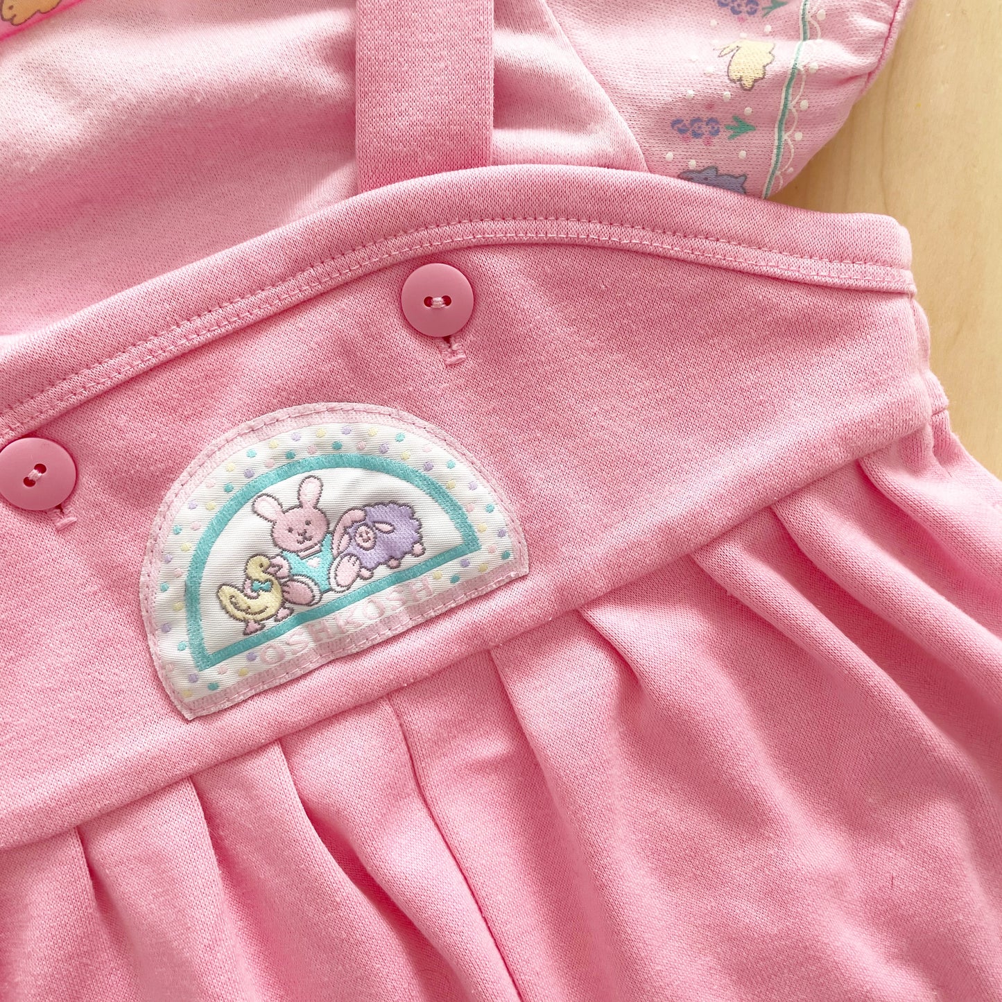 Vintage OshKosh Bunnies Romper Set