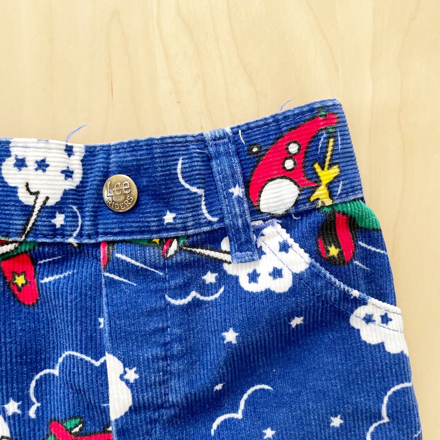 Vintage Lee Helicopter Airplane Cord Pants