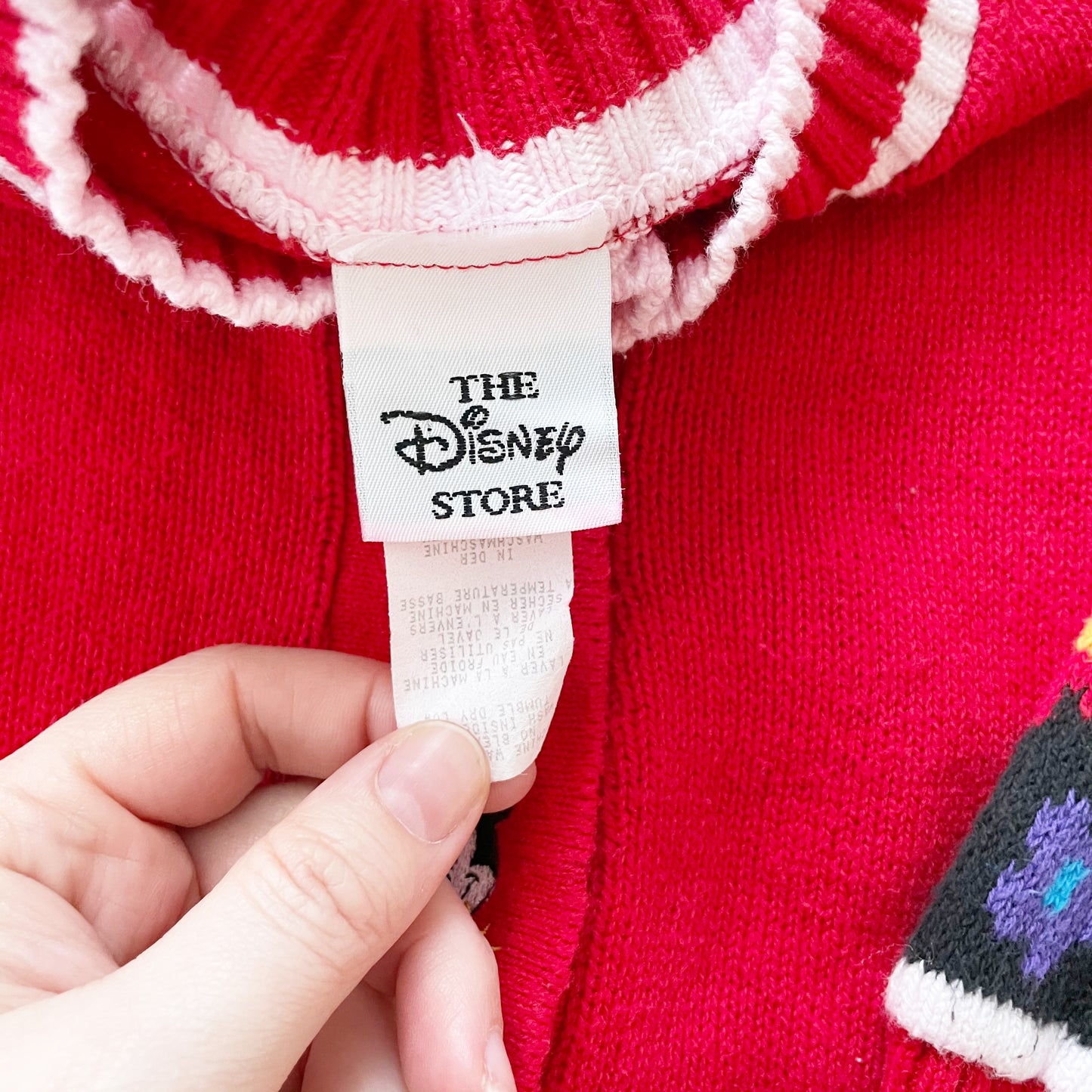 Vintage Disney Store Minnie Floral Cardigan - Yellow Clover Vintage Kids Clothes