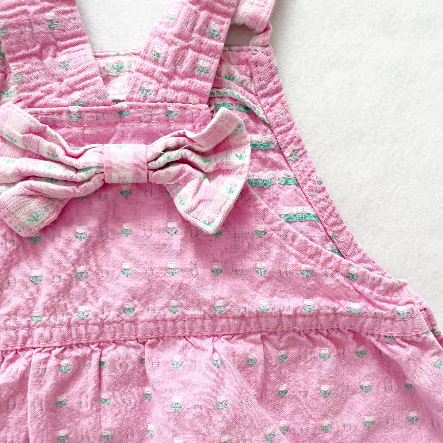 OshKosh Flower Woven Bow Back Skirtall