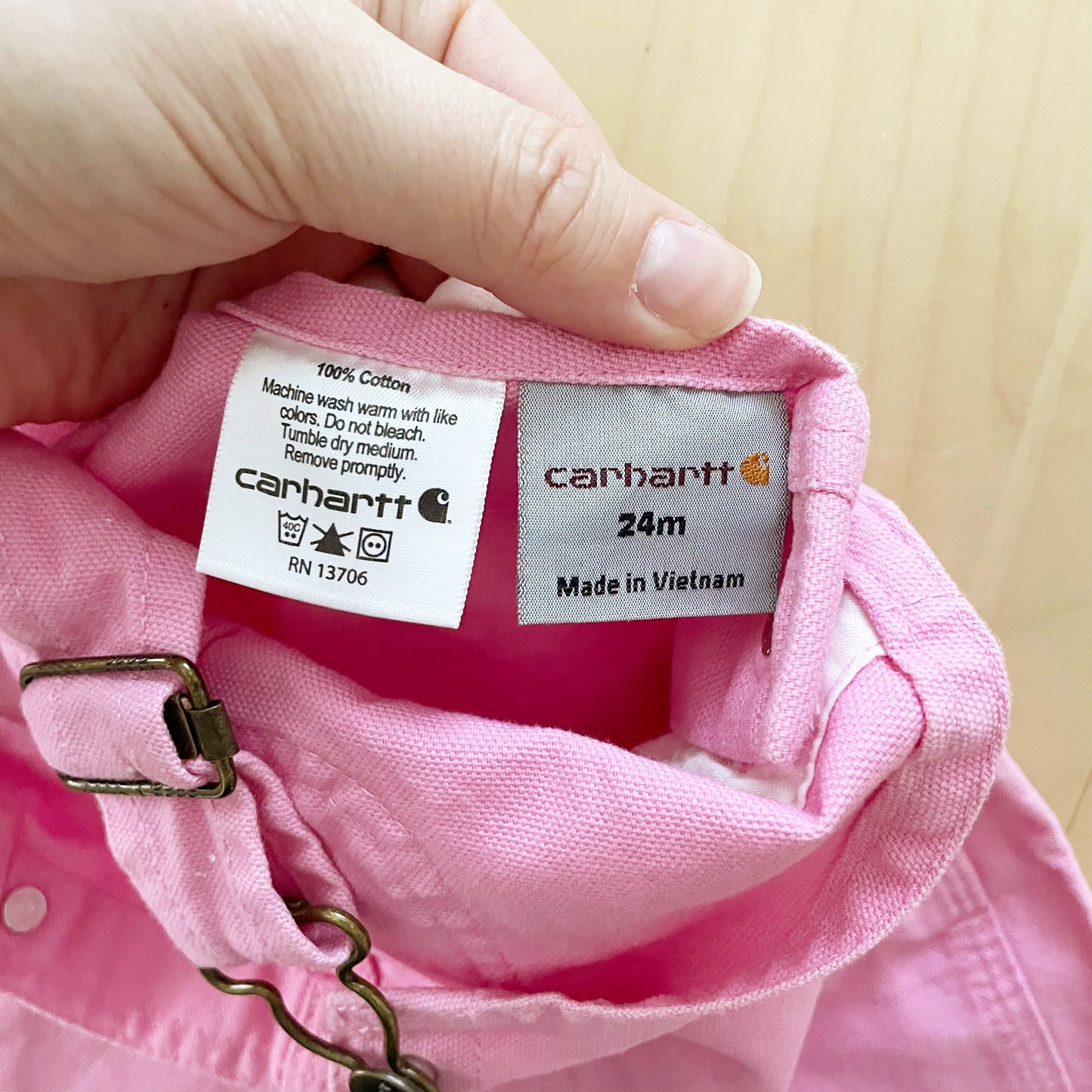 Carhartt Light Pink Overalls