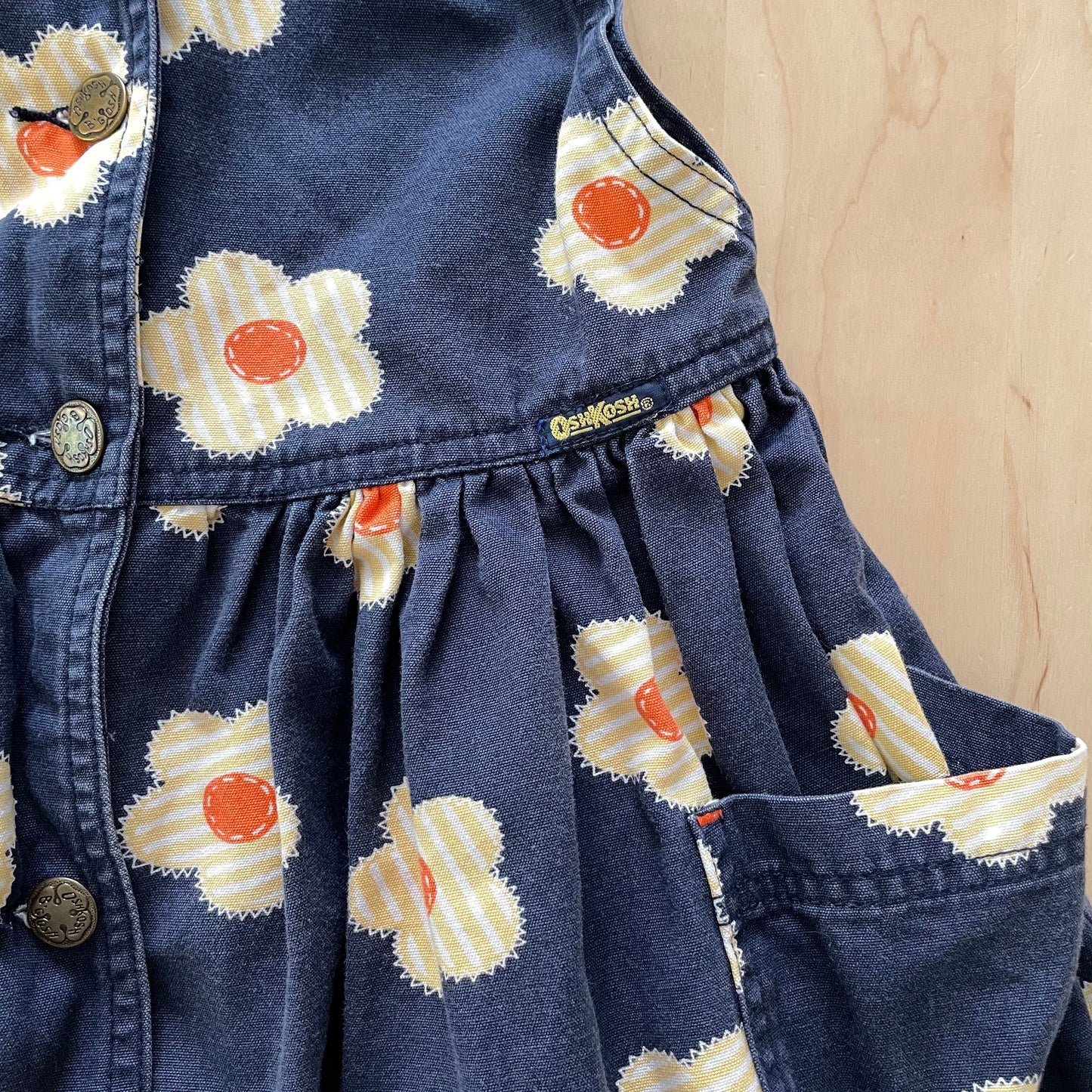 OshKosh Yellow Flower Print Dress
