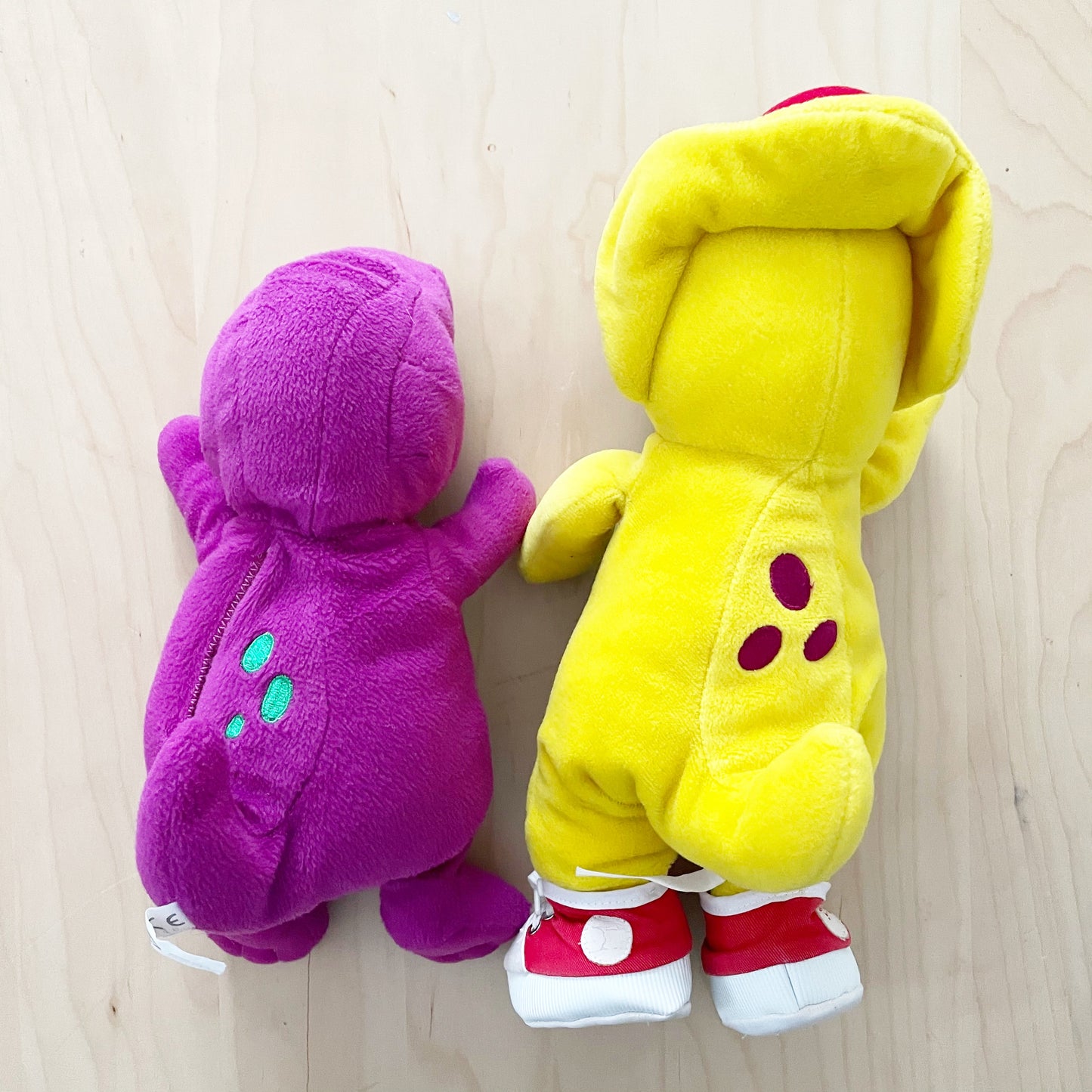 Musical Barney and BJ Plush Toys