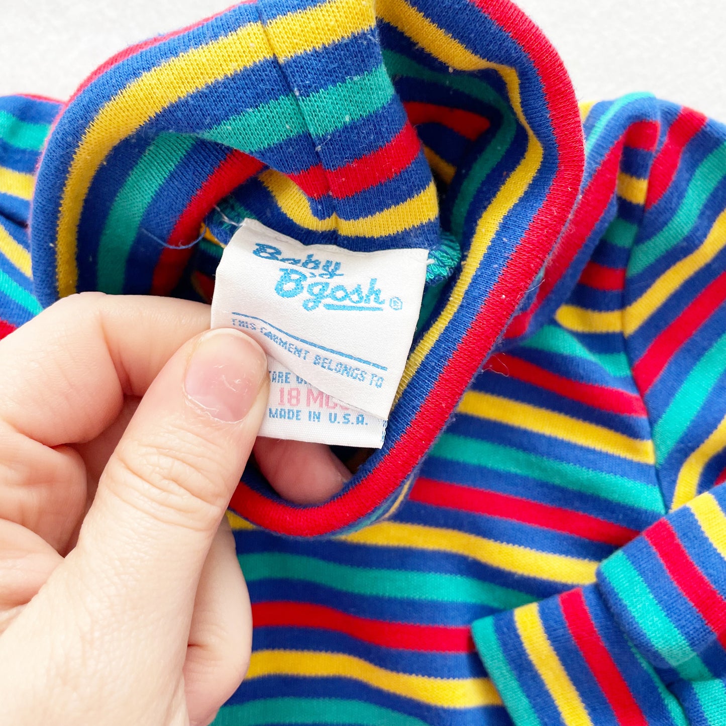 Baby B’gosh Striped Turtleneck