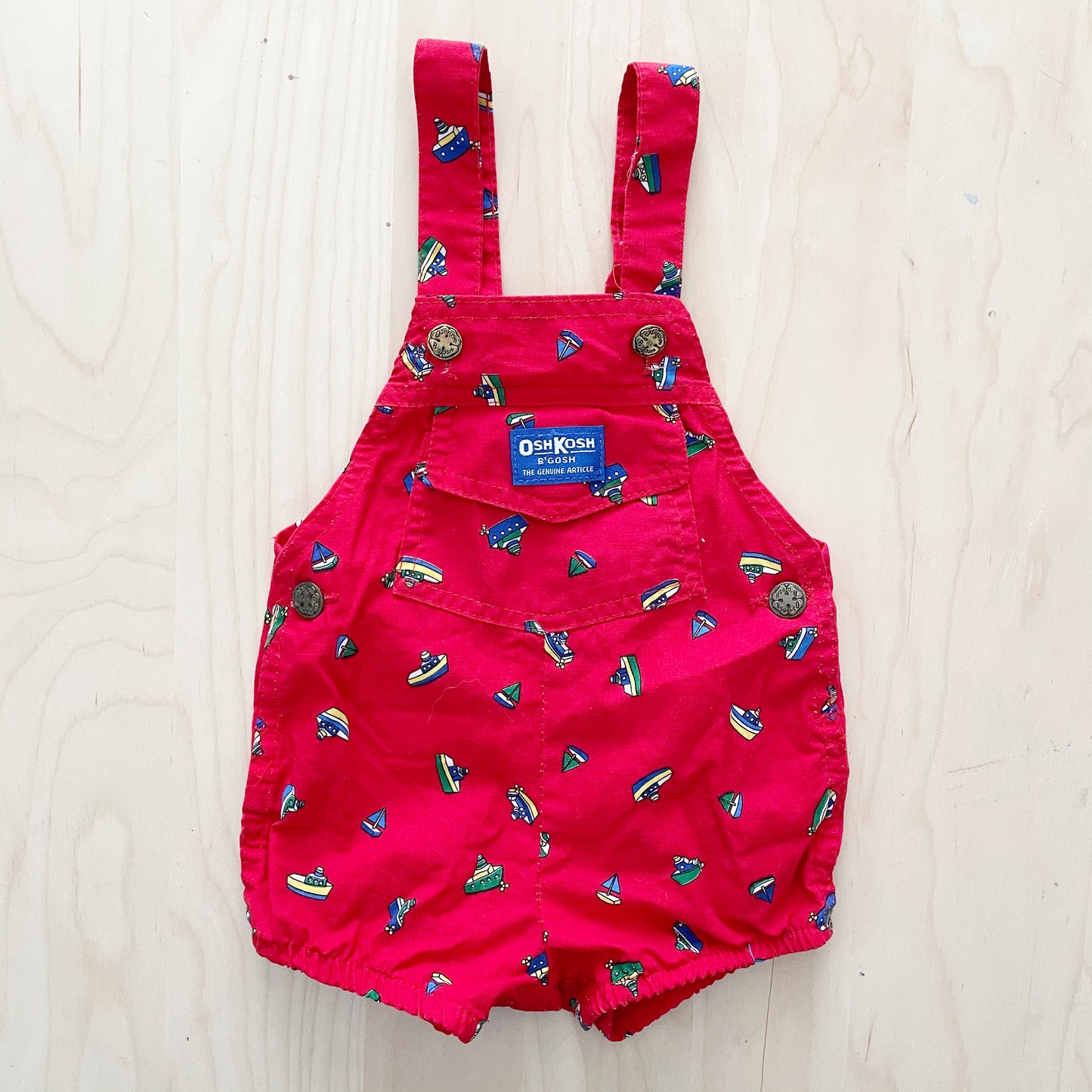 OshKosh Boat Print Bubble Romper