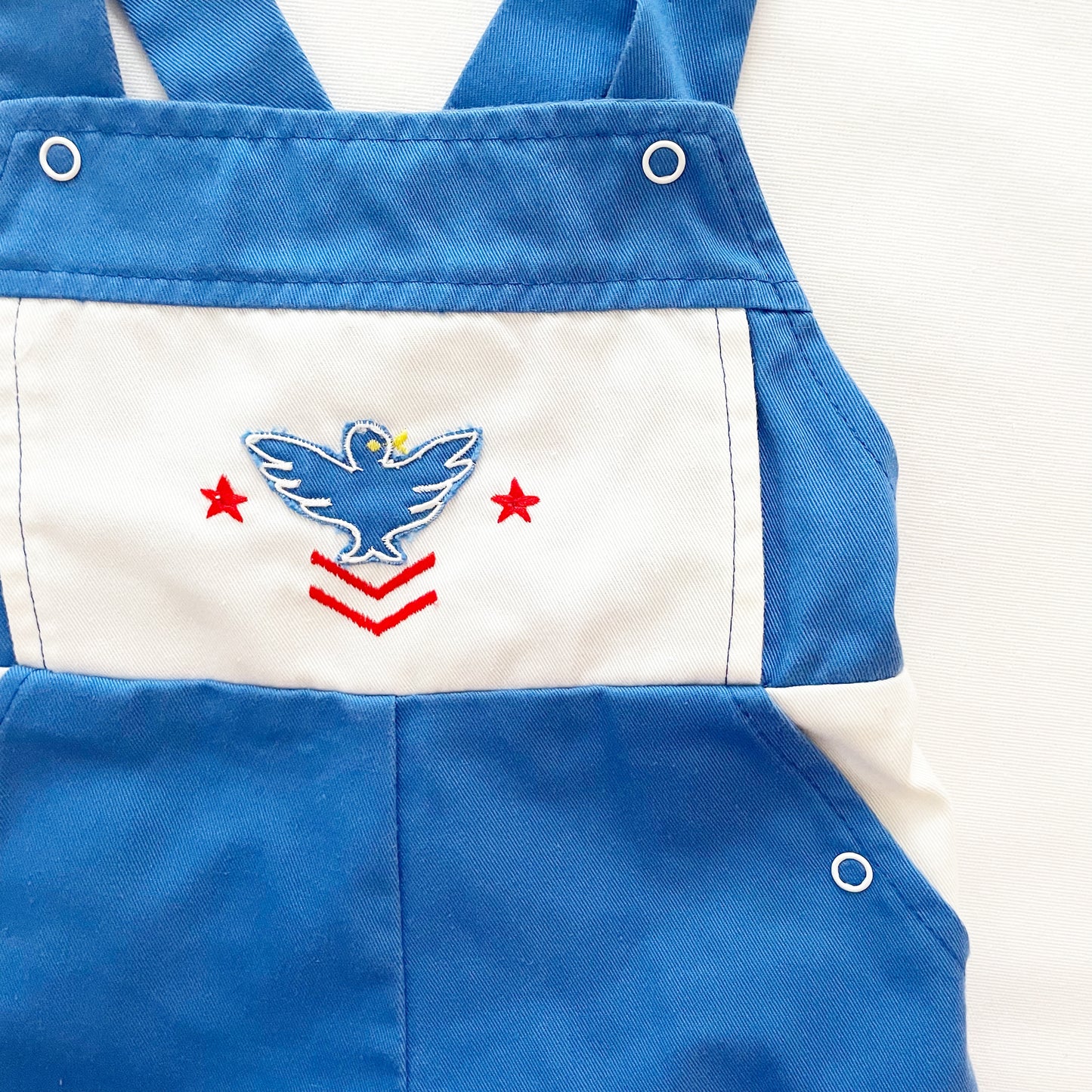 Tiny Tots Bird Nautical Shortalls