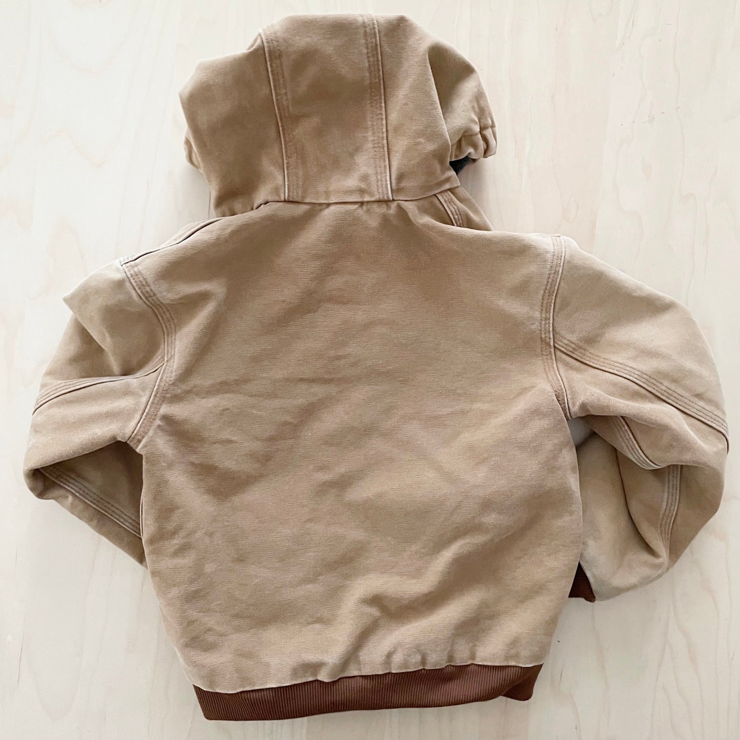 Carhartt Tan Work Coat - Yellow Clover Vintage Kids Clothes
