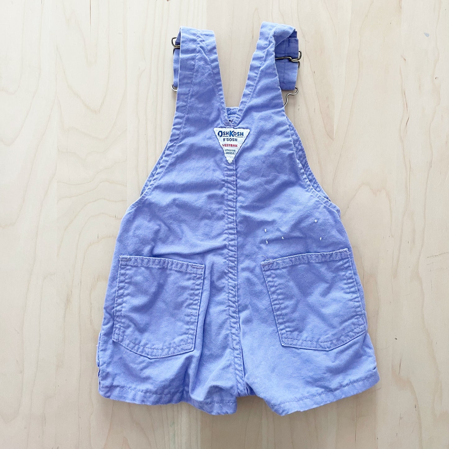 OshKosh Periwinkle Purple Shortalls