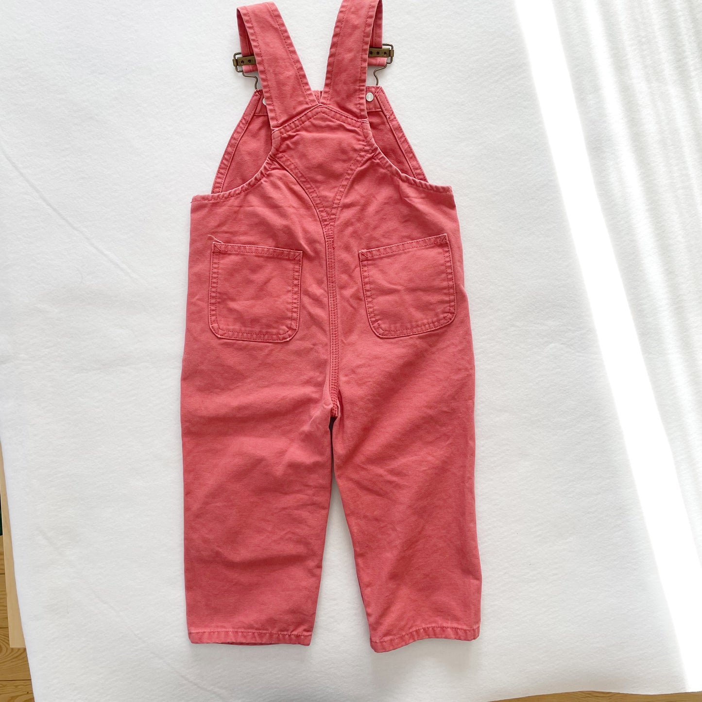 Carhartt Salmon Overalls • 2T - Yellow Clover Vintage Kids Clothes
