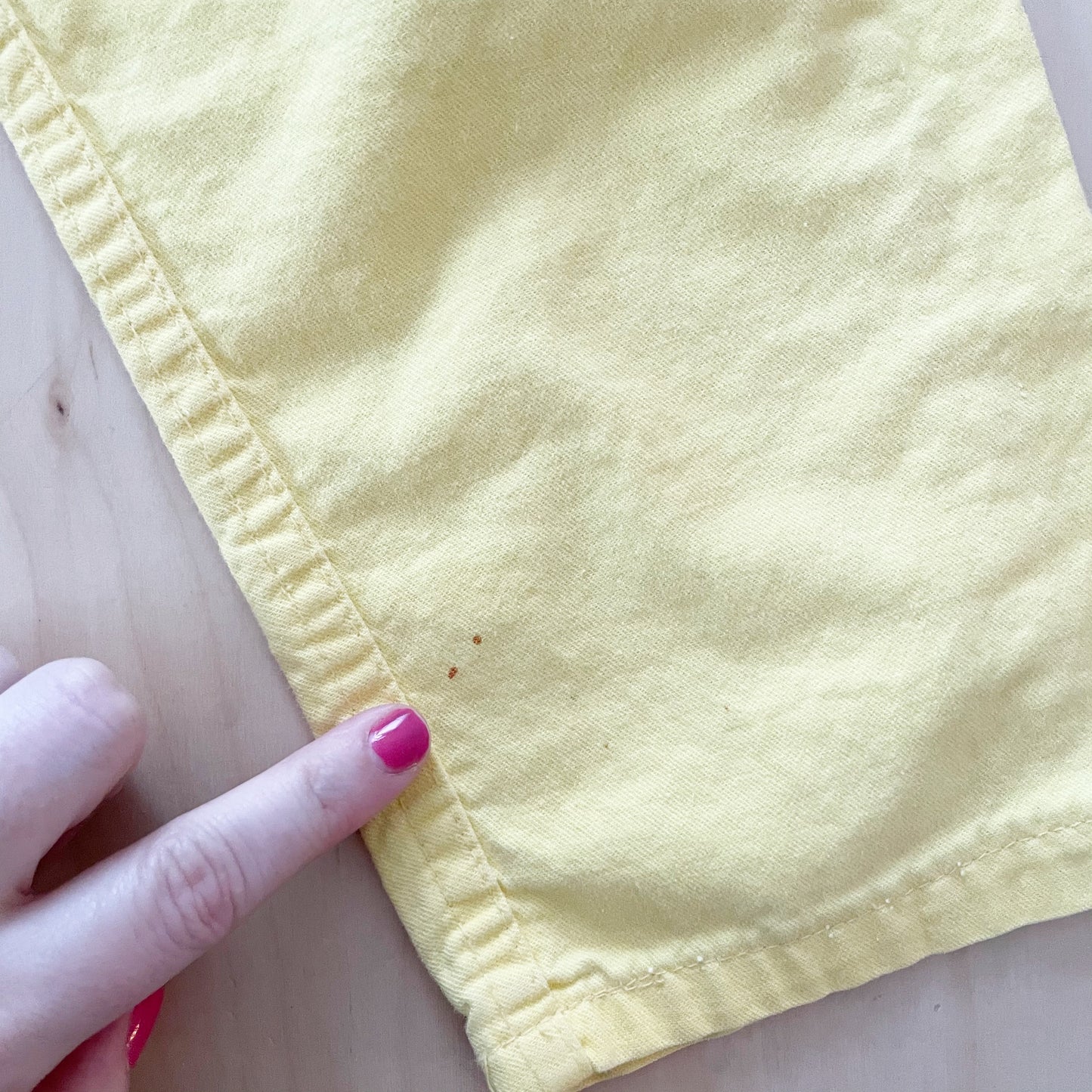 OshKosh Yellow Classic Cut Overalls - Yellow Clover Vintage Kids Clothes