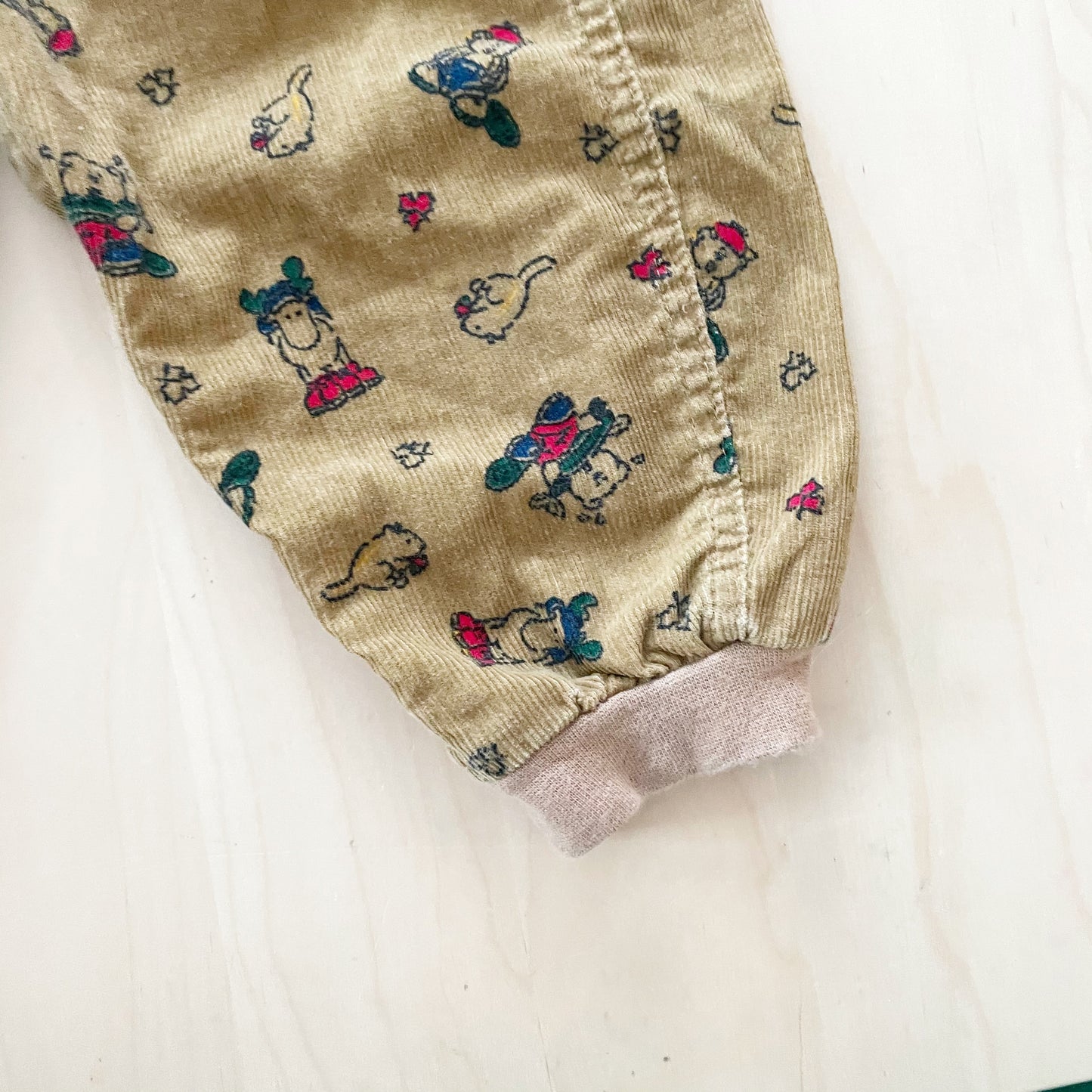 Vintage Baby B’gosh Beaver Cord Jogger Overalls