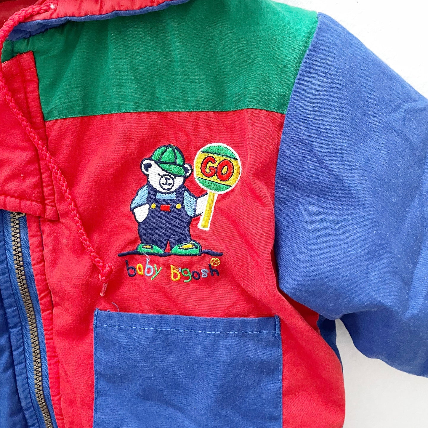 Baby B’gosh Colorblock Bear Coat
