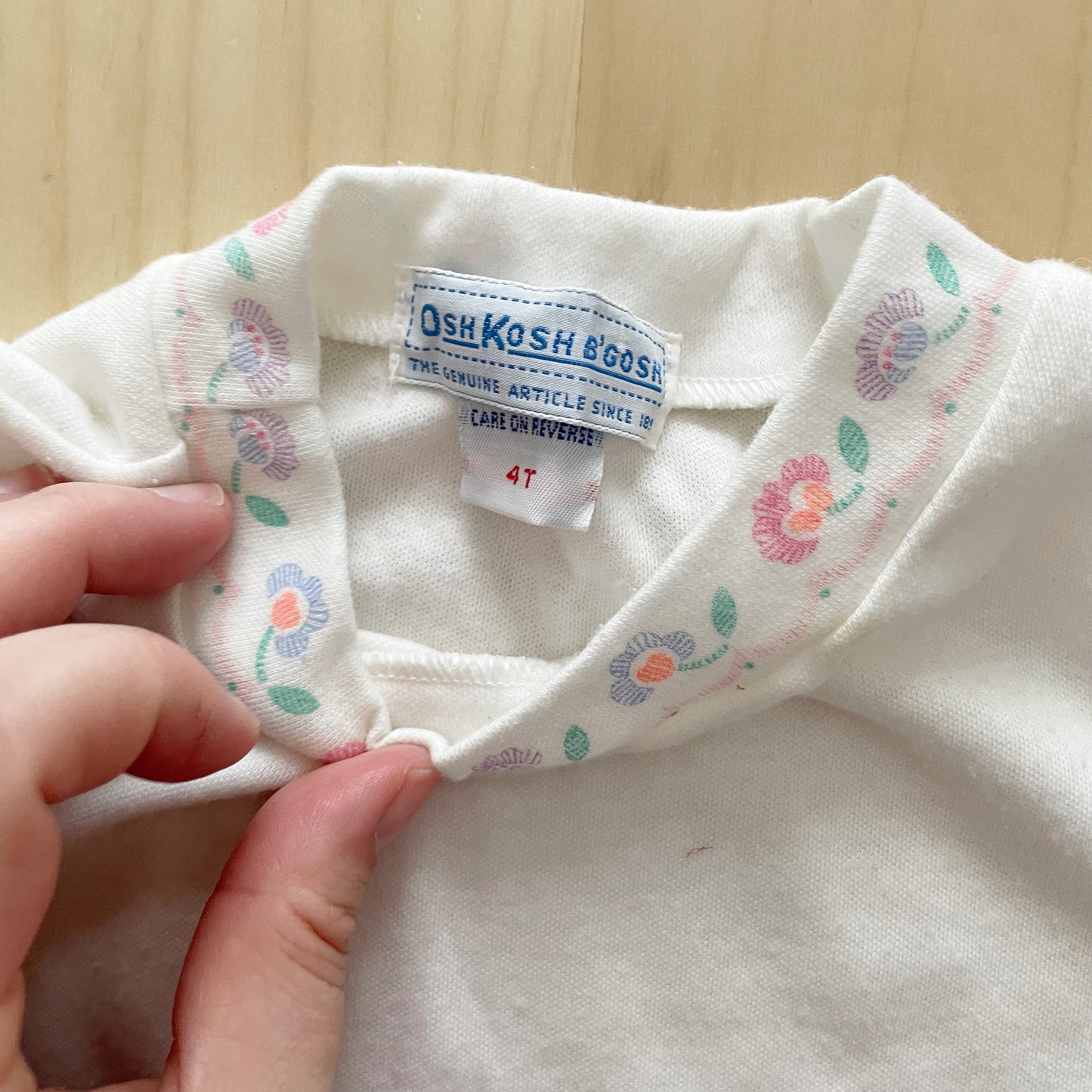OshKosh Floral Detail Layer Top