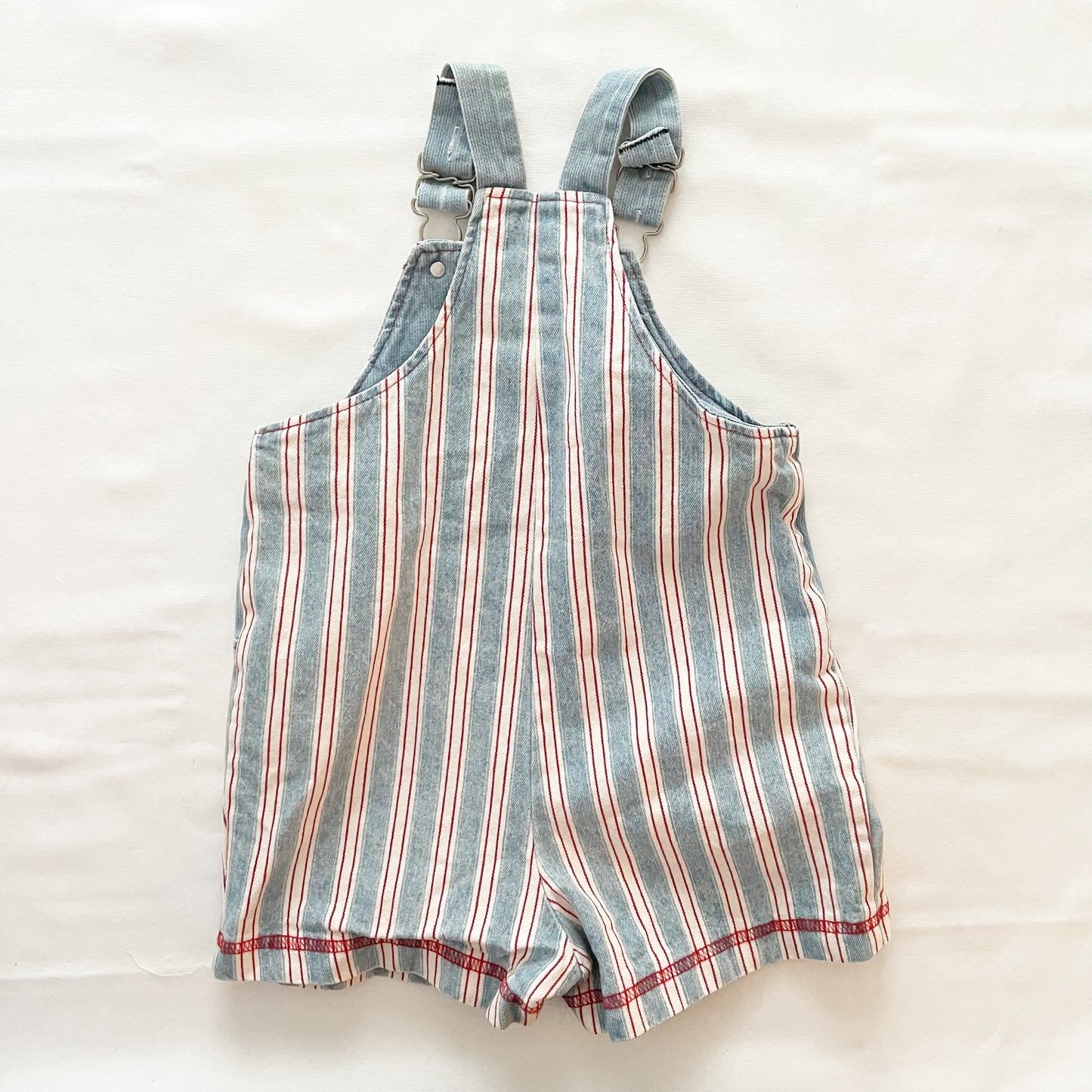 Buster Brown Sports Striped Shortalls
