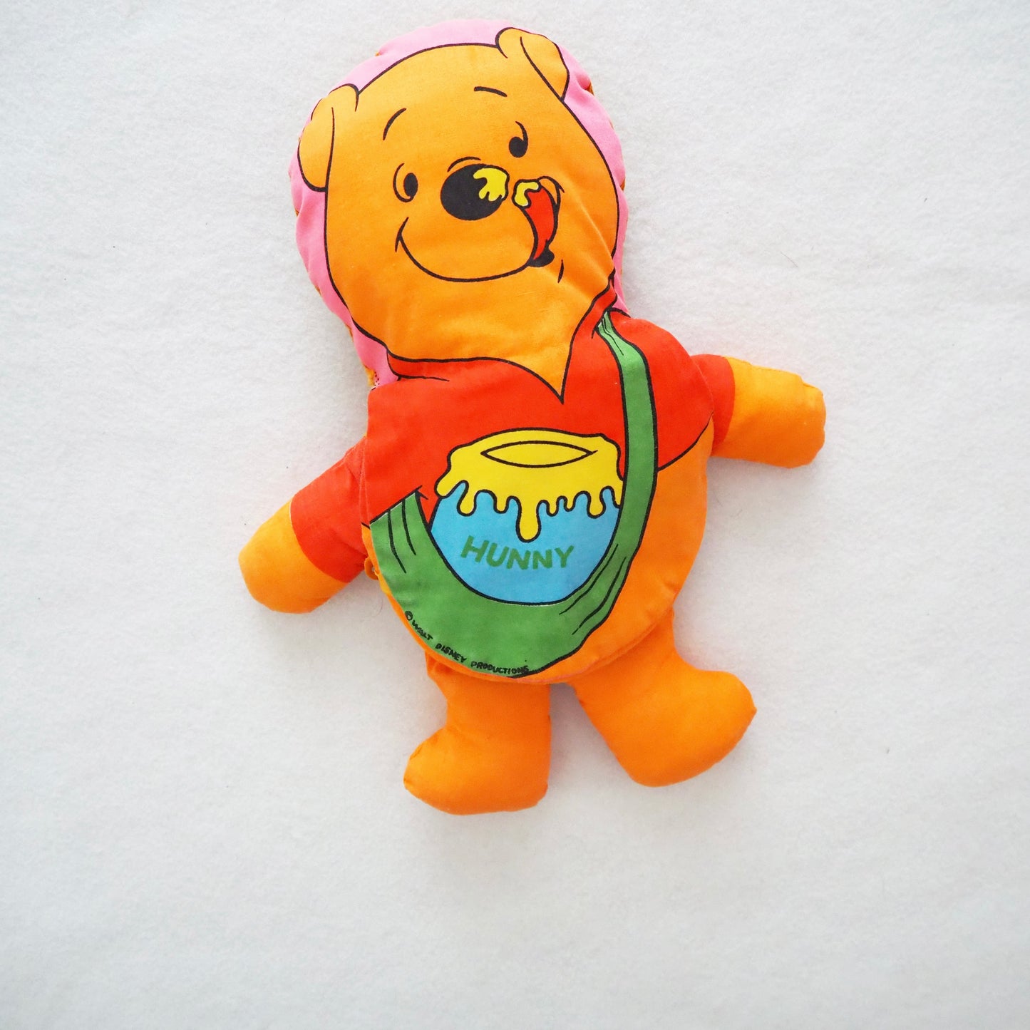 Face Changing Pooh Plush - Yellow Clover Vintage Kids Clothes