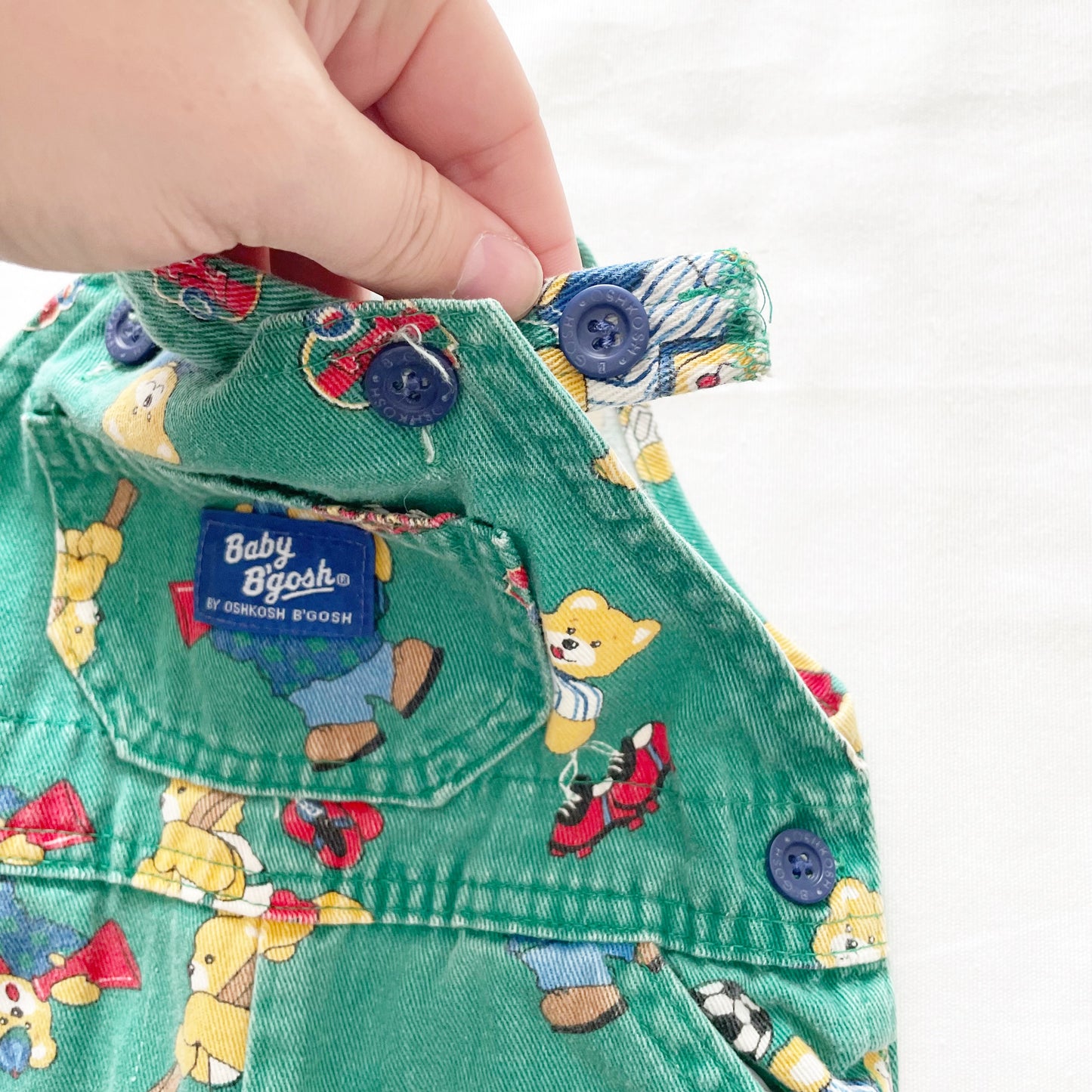 Baby B’gosh Sports Bears Overalls