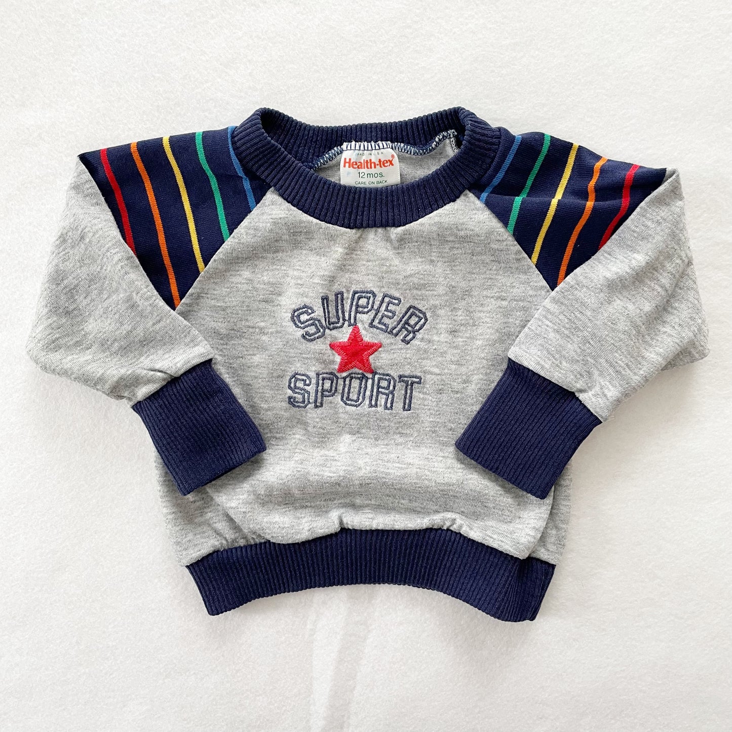 Healthtex Super Sport Tee - Yellow Clover Vintage Kids Clothes