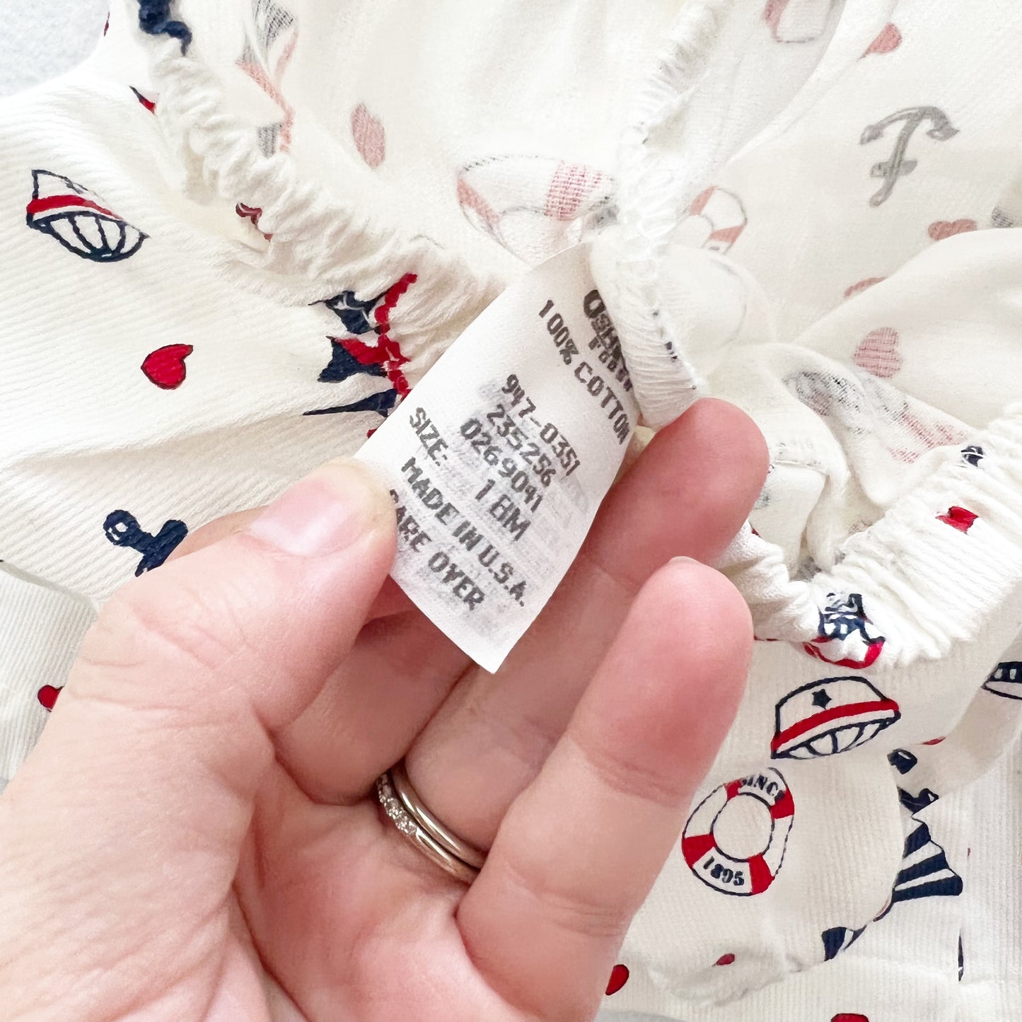 Baby B’gosh Sailing Print Dress Set