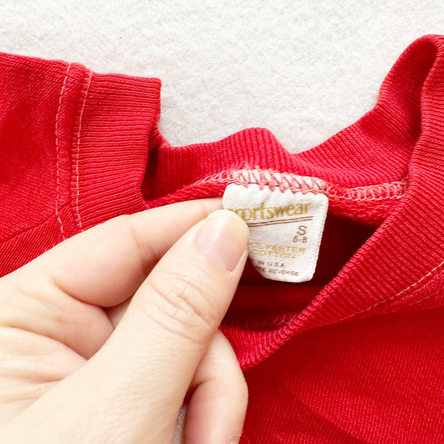 Vintage I Believe In Santa Crewneck: 5T - Yellow Clover Vintage Kids Clothes