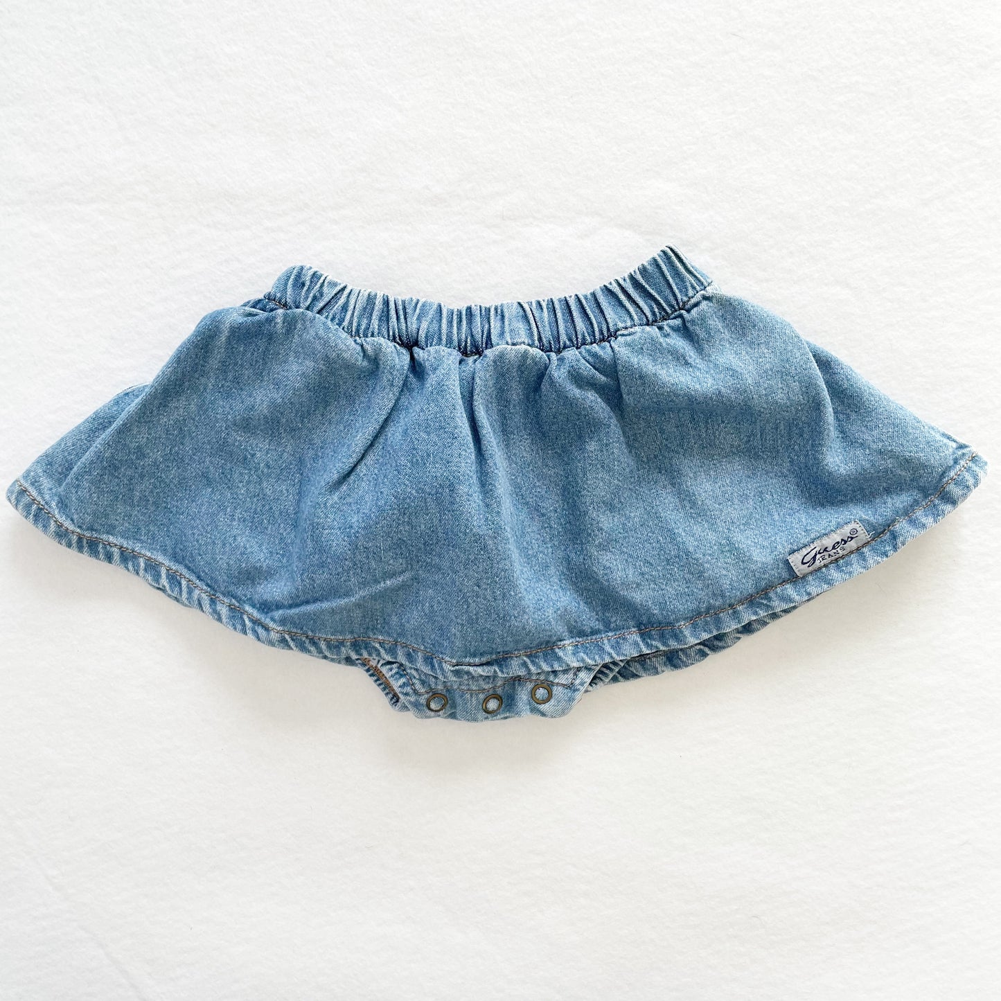 Guess Skirted Bloomers - Yellow Clover Vintage Kids Clothes