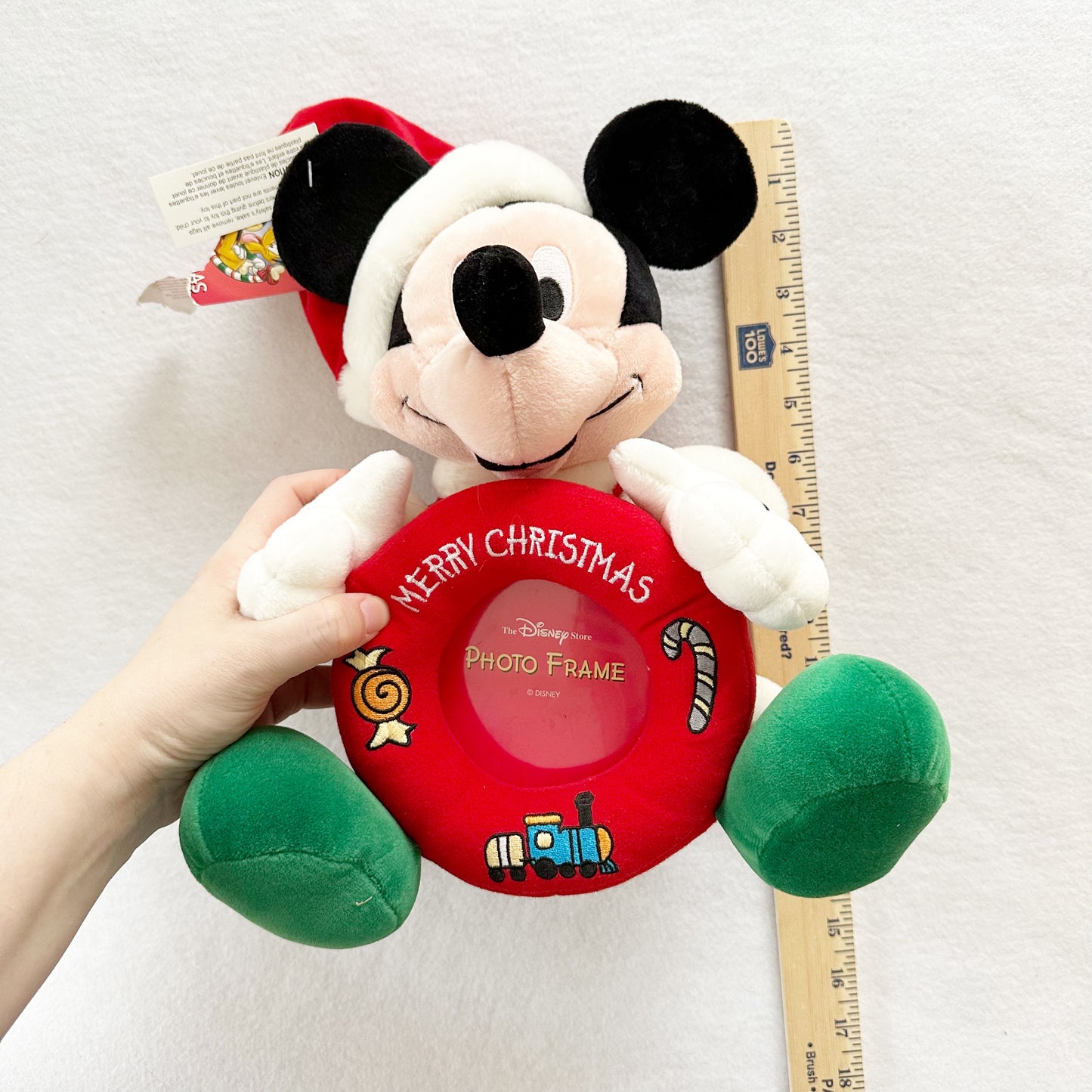 Disney Store Plush Mickey Frame - Yellow Clover Vintage Kids Clothes