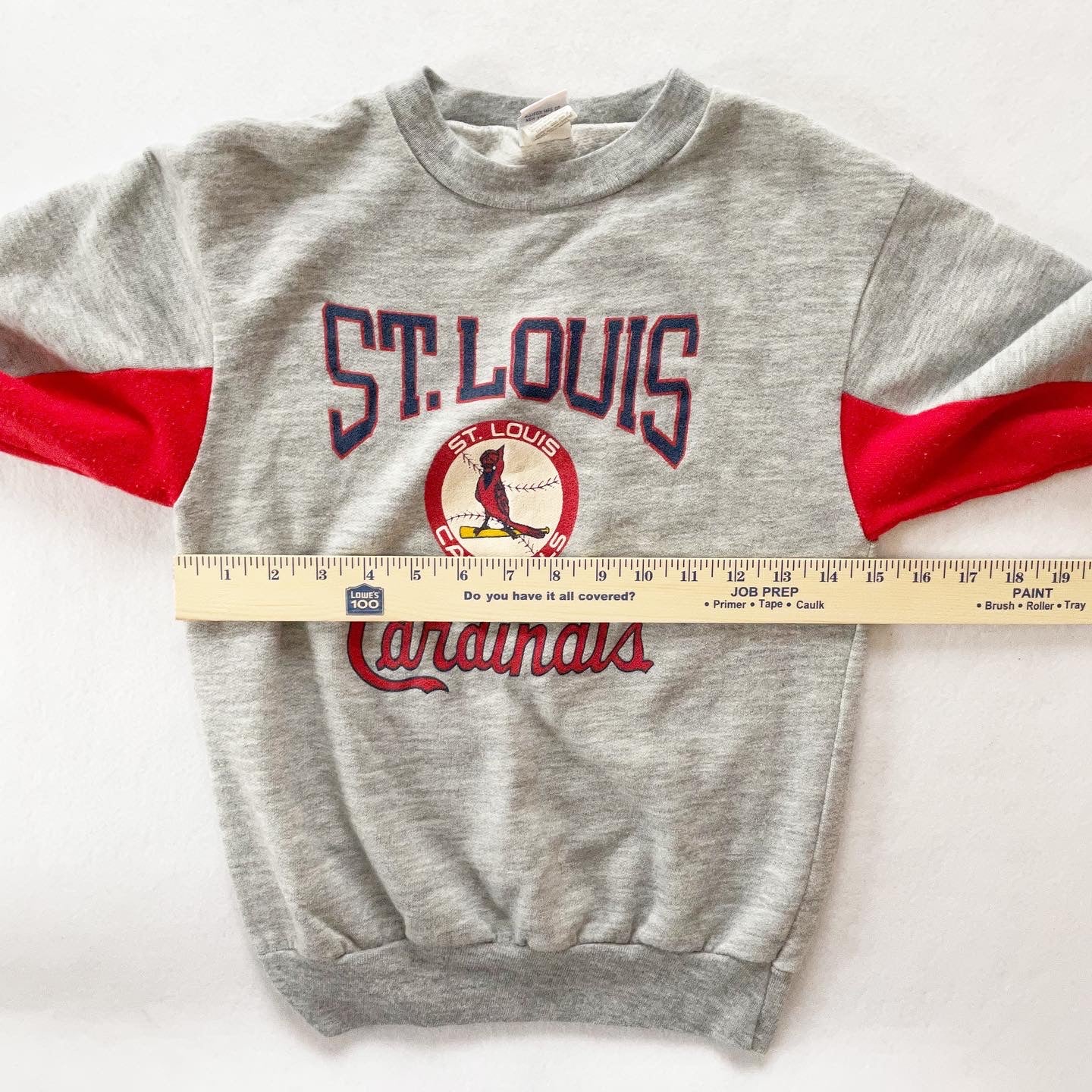 St. Louis Cardinals Sweatshirt - Yellow Clover Vintage Kids Clothes