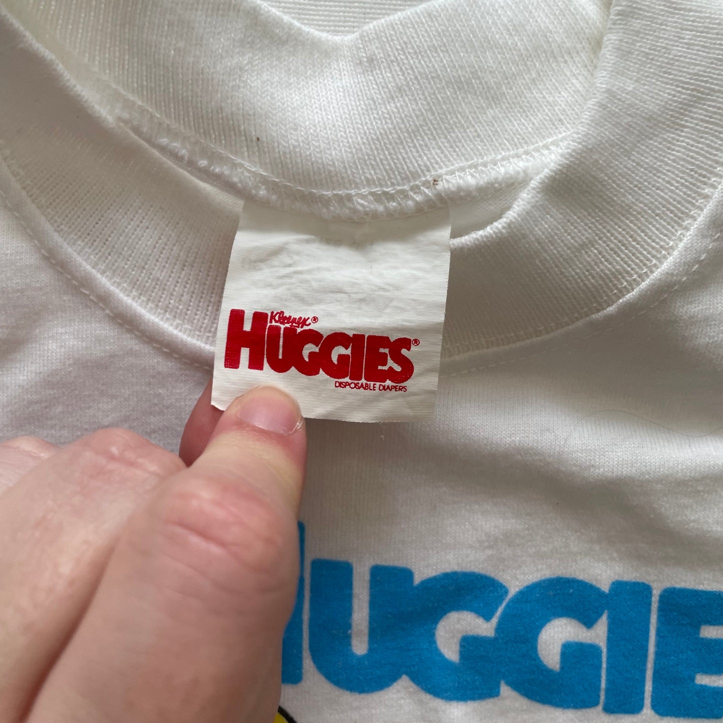 Huggies Muppet Babies Graphic Tee - Yellow Clover Vintage Kids Clothes