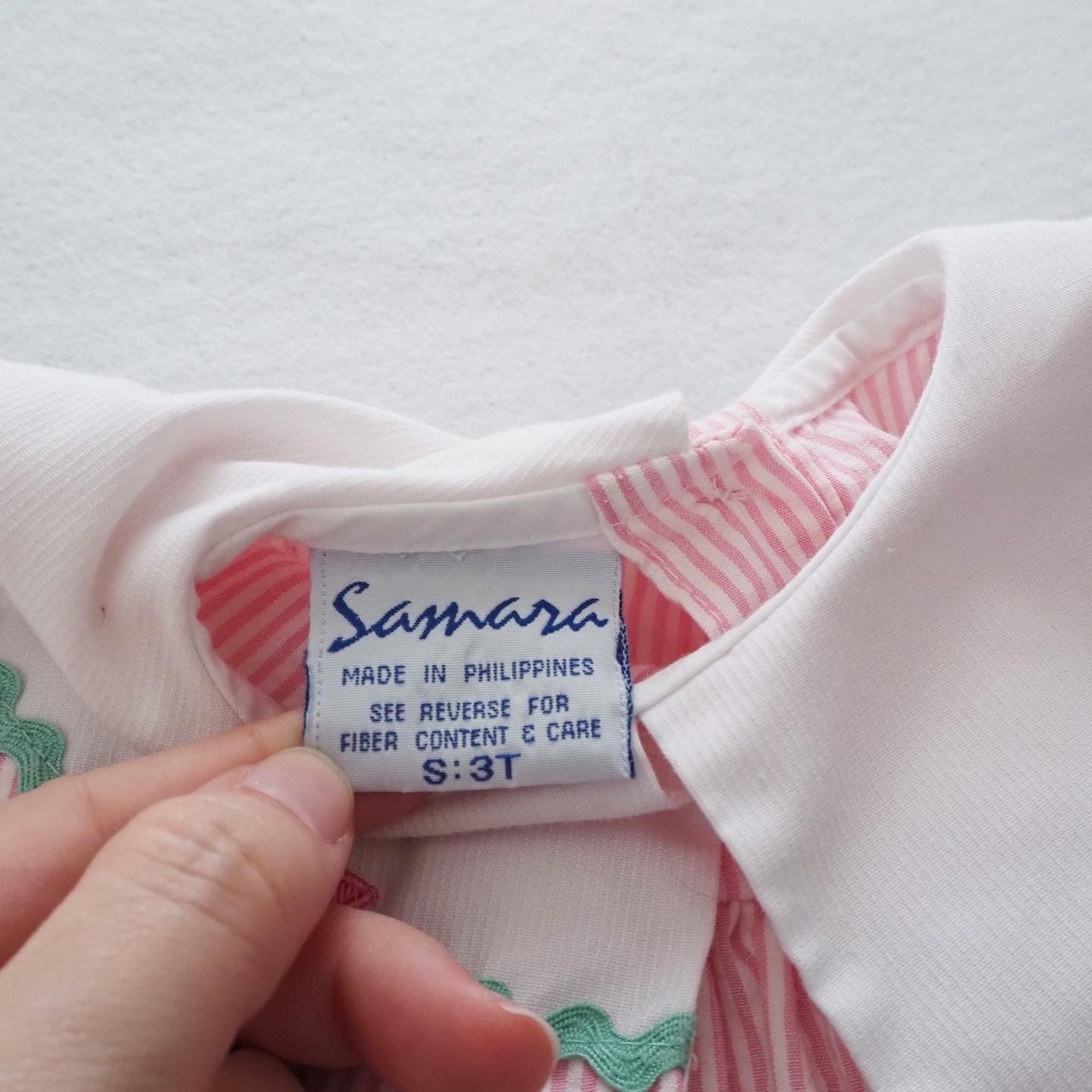 Samara Seersucker Bubble Romper