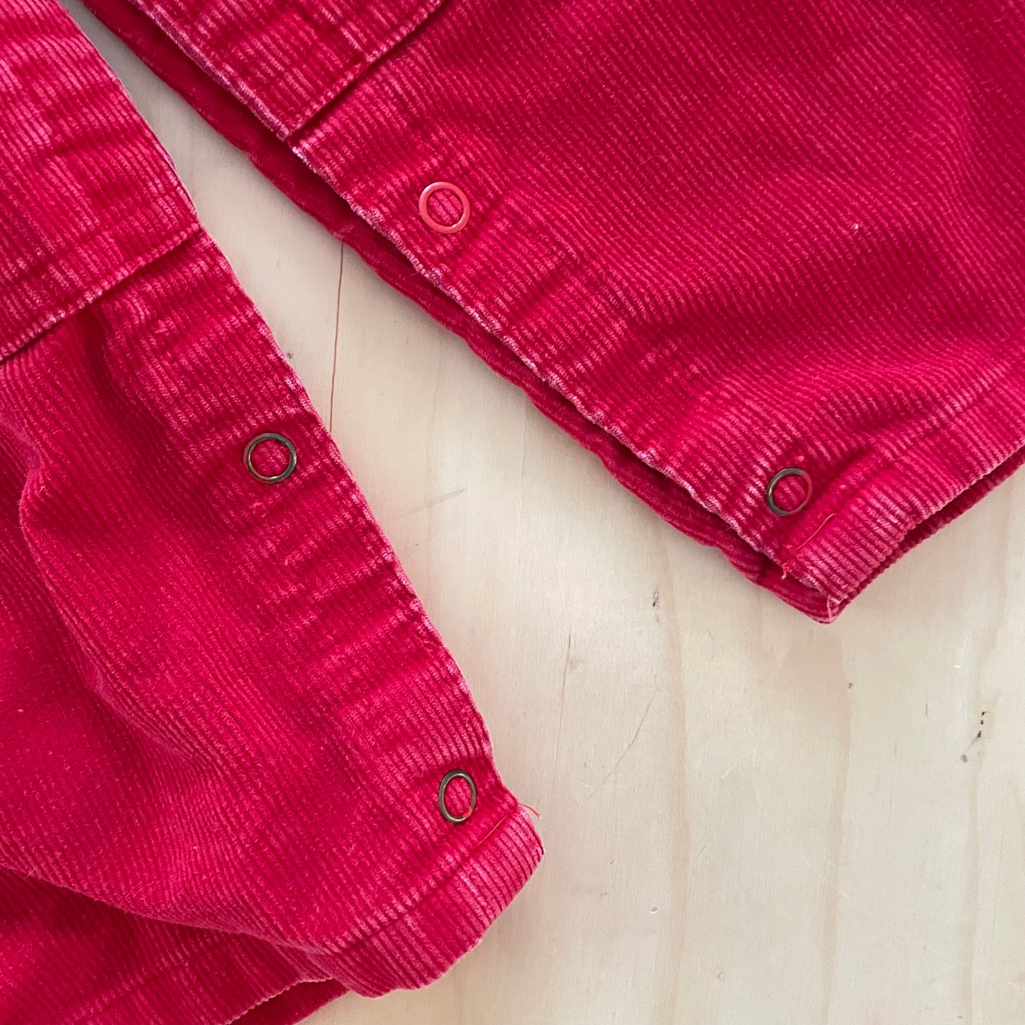 Lands’ End Red Cord Overalls - Yellow Clover Vintage Kids Clothes