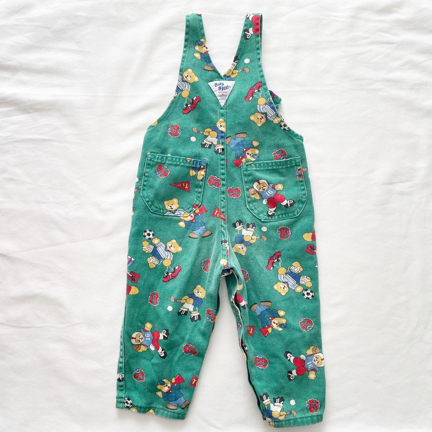 Baby B’gosh Sports Bears Overalls