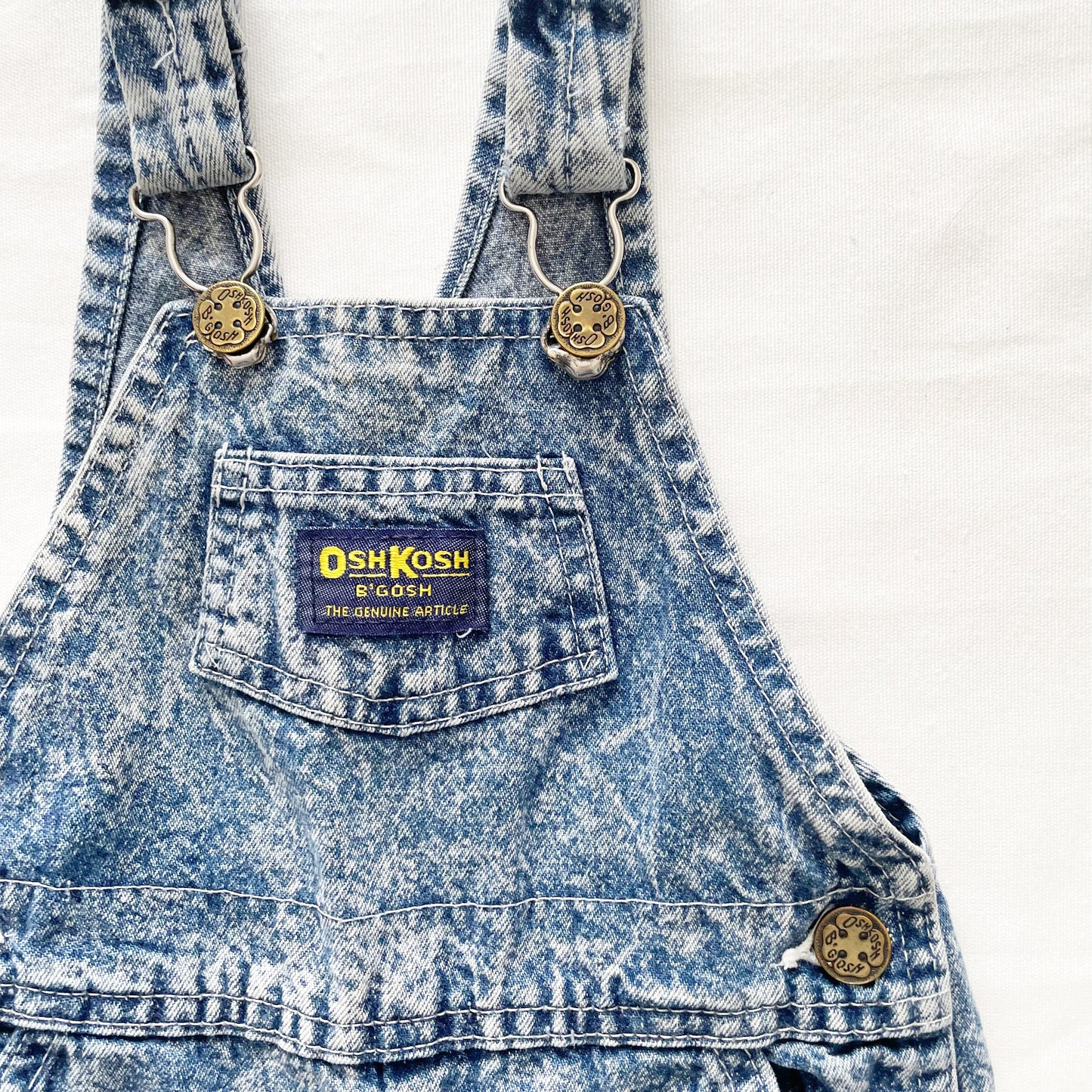 OshKosh Acid Wash Classic Cut Overalls