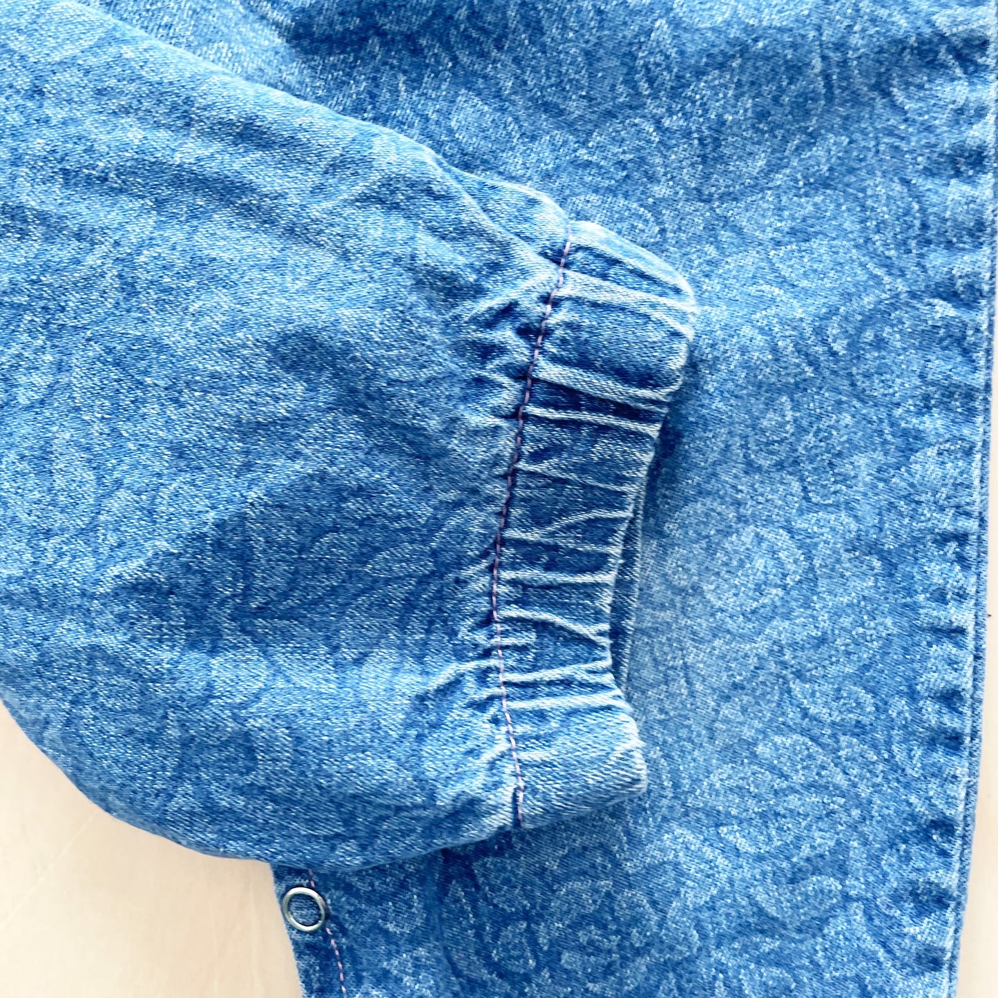 Little Levi’s Floral Denim Overalls