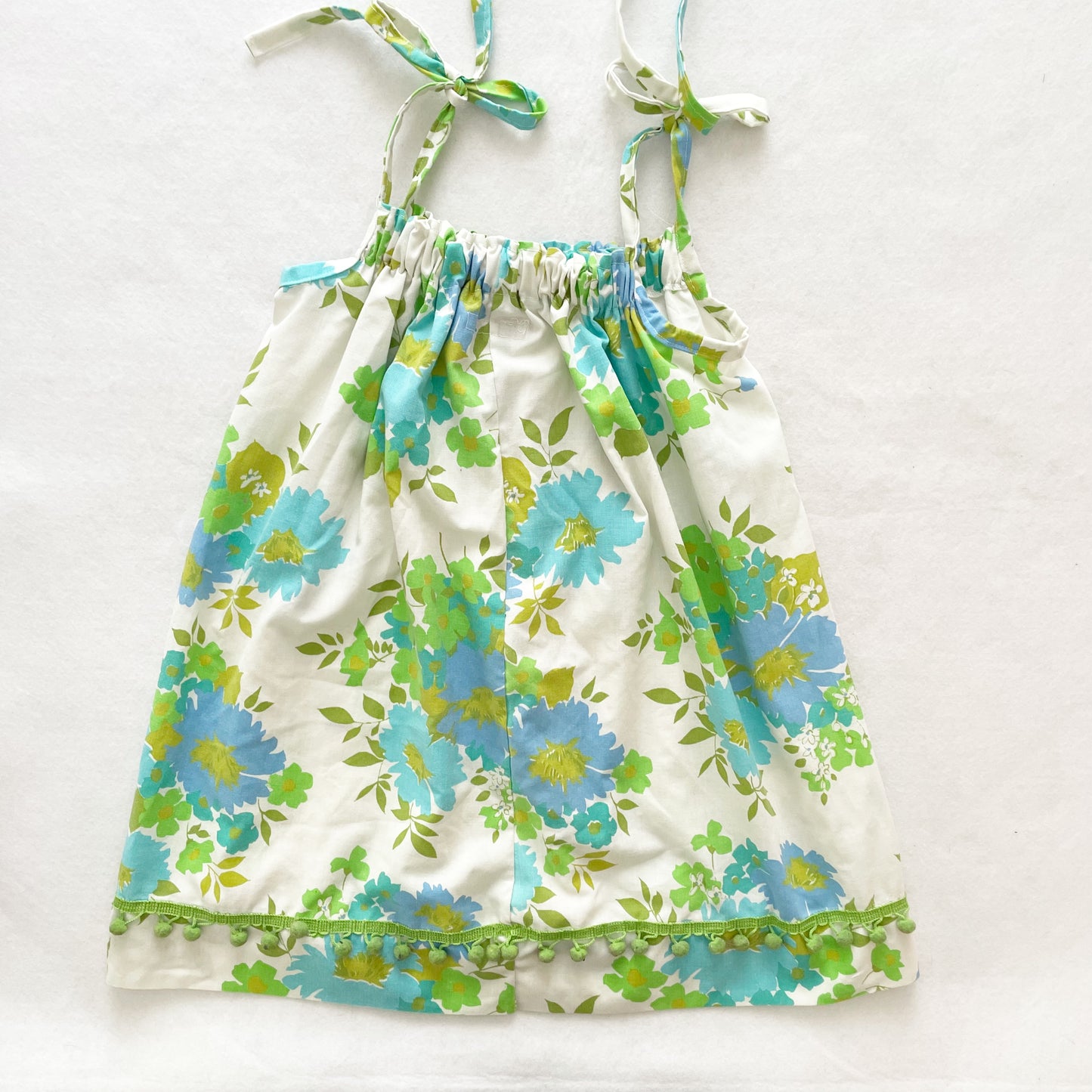 Handmade Vintage Fabric Dress - Yellow Clover Vintage Kids Clothes