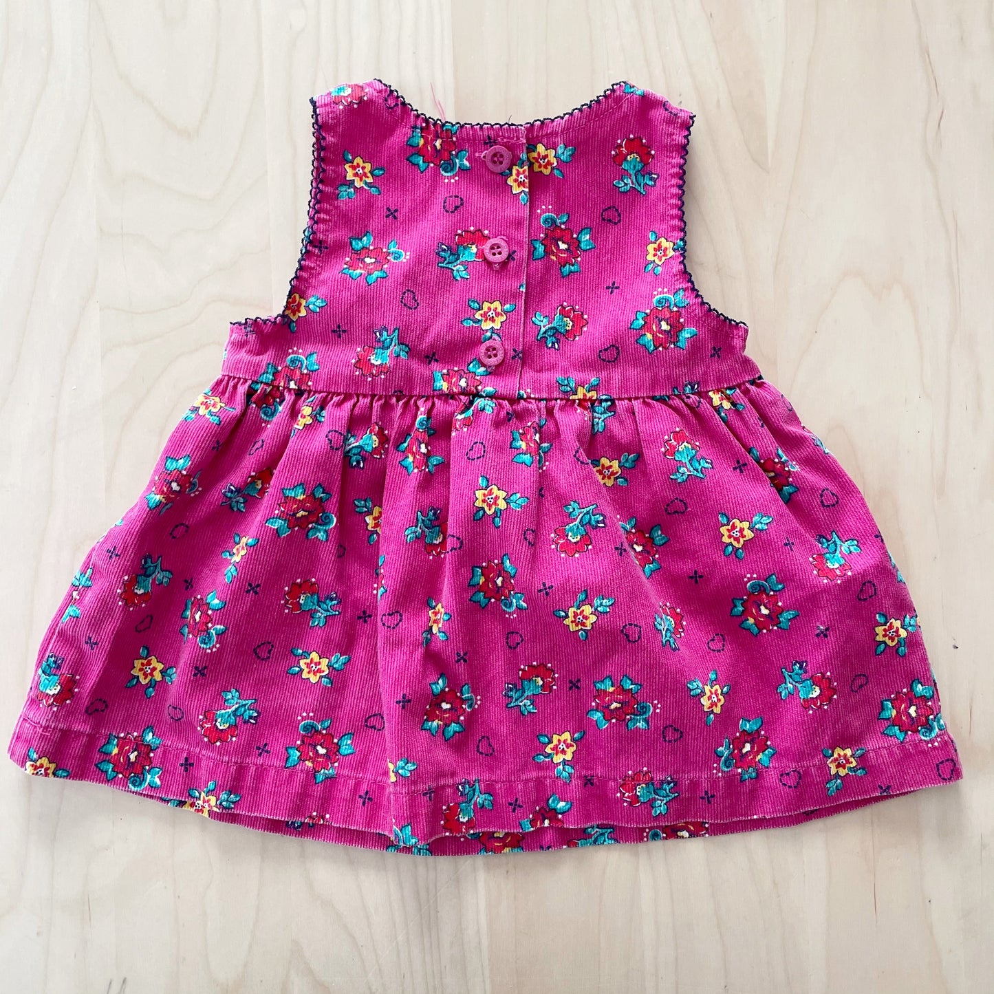 Vintage Baby B’gosh Floral Dress - Yellow Clover Vintage Kids Clothes