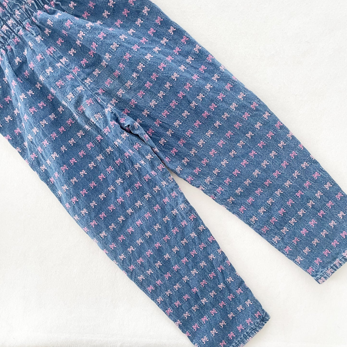 OshKosh Bow Woven Overalls - Yellow Clover Vintage Kids Clothes