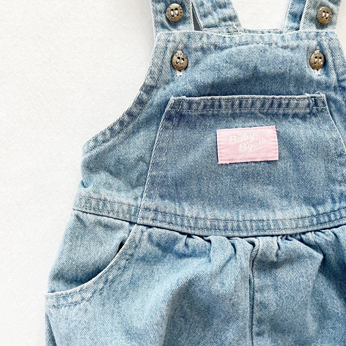 Baby B’gosh Light Wash Denim Bubble